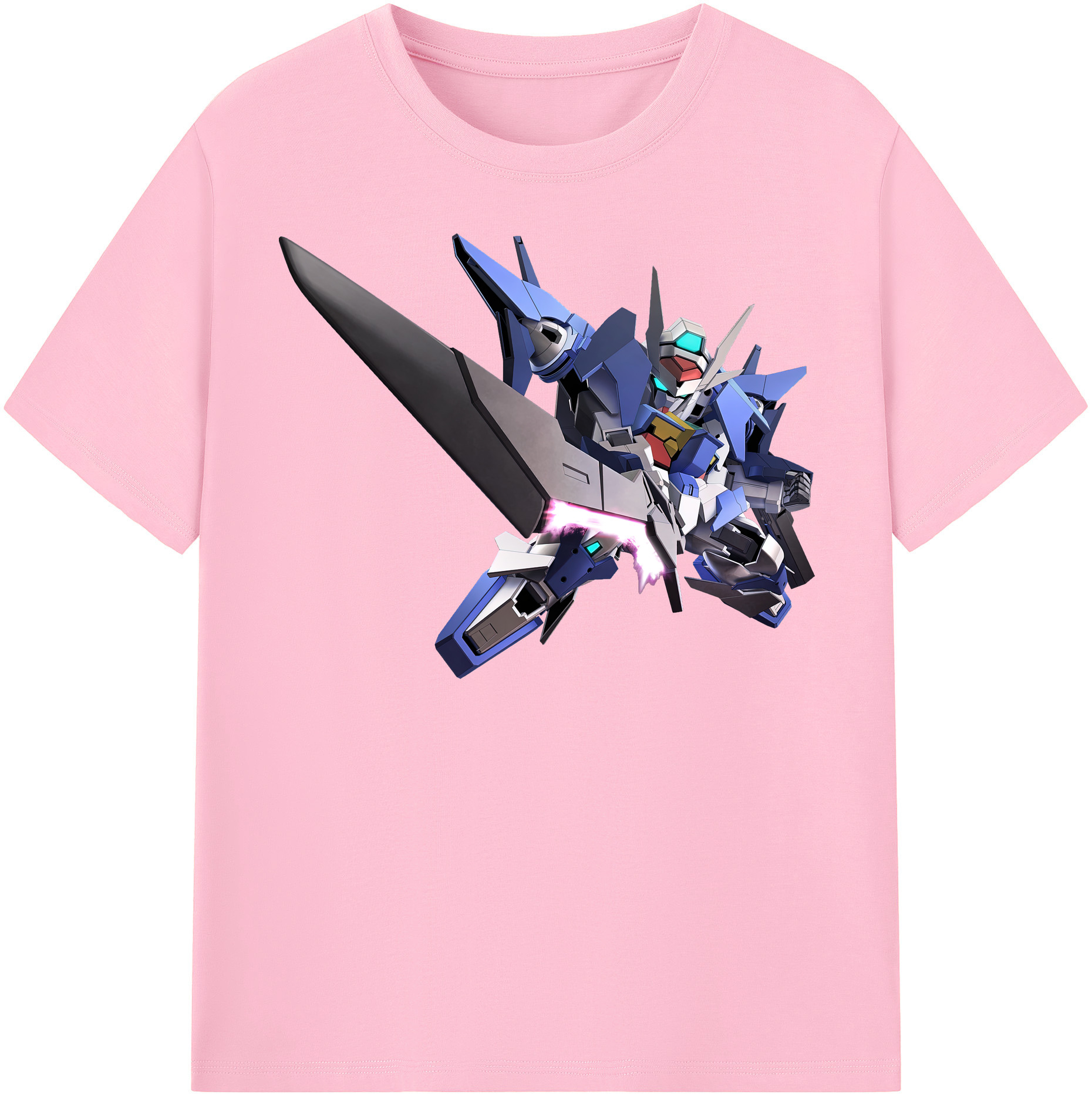 （画像用） 機動戦士ガンダム Mobile Suit Gundam 綿100％半袖Tシャツ（フロントプリント）