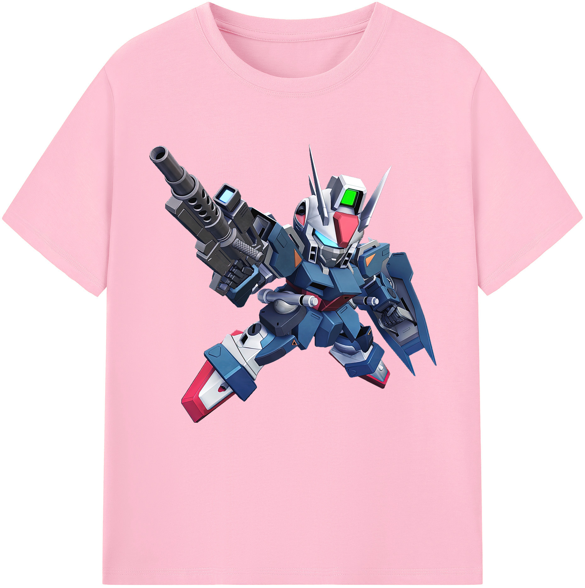 （画像用） 機動戦士ガンダム Mobile Suit Gundam 綿100％半袖Tシャツ（フロントプリント）