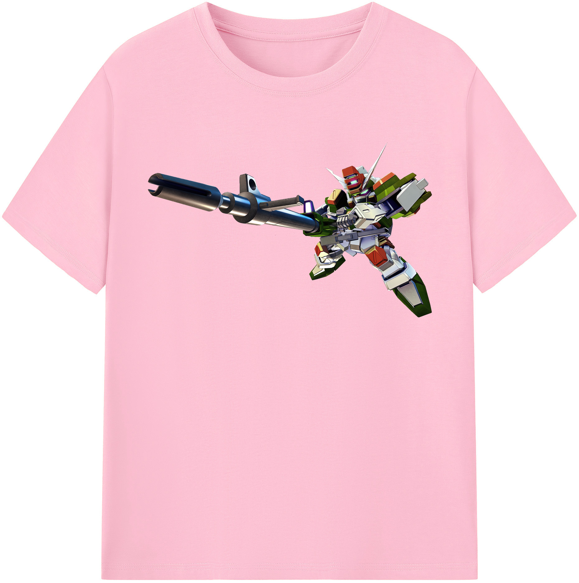 （画像用） 機動戦士ガンダム Mobile Suit Gundam 綿100％半袖Tシャツ（フロントプリント）