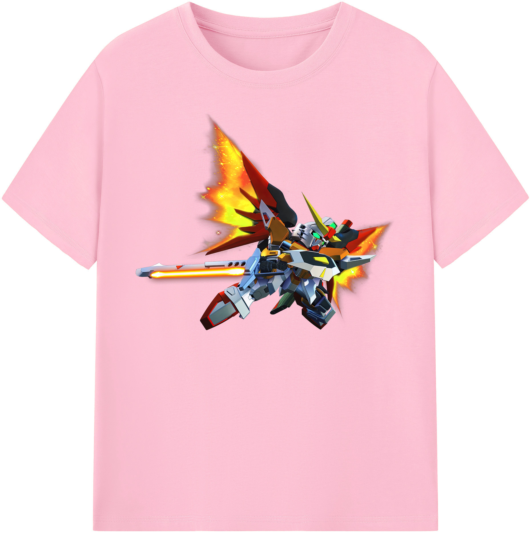 （画像用） 機動戦士ガンダム Mobile Suit Gundam 綿100％半袖Tシャツ（フロントプリント）