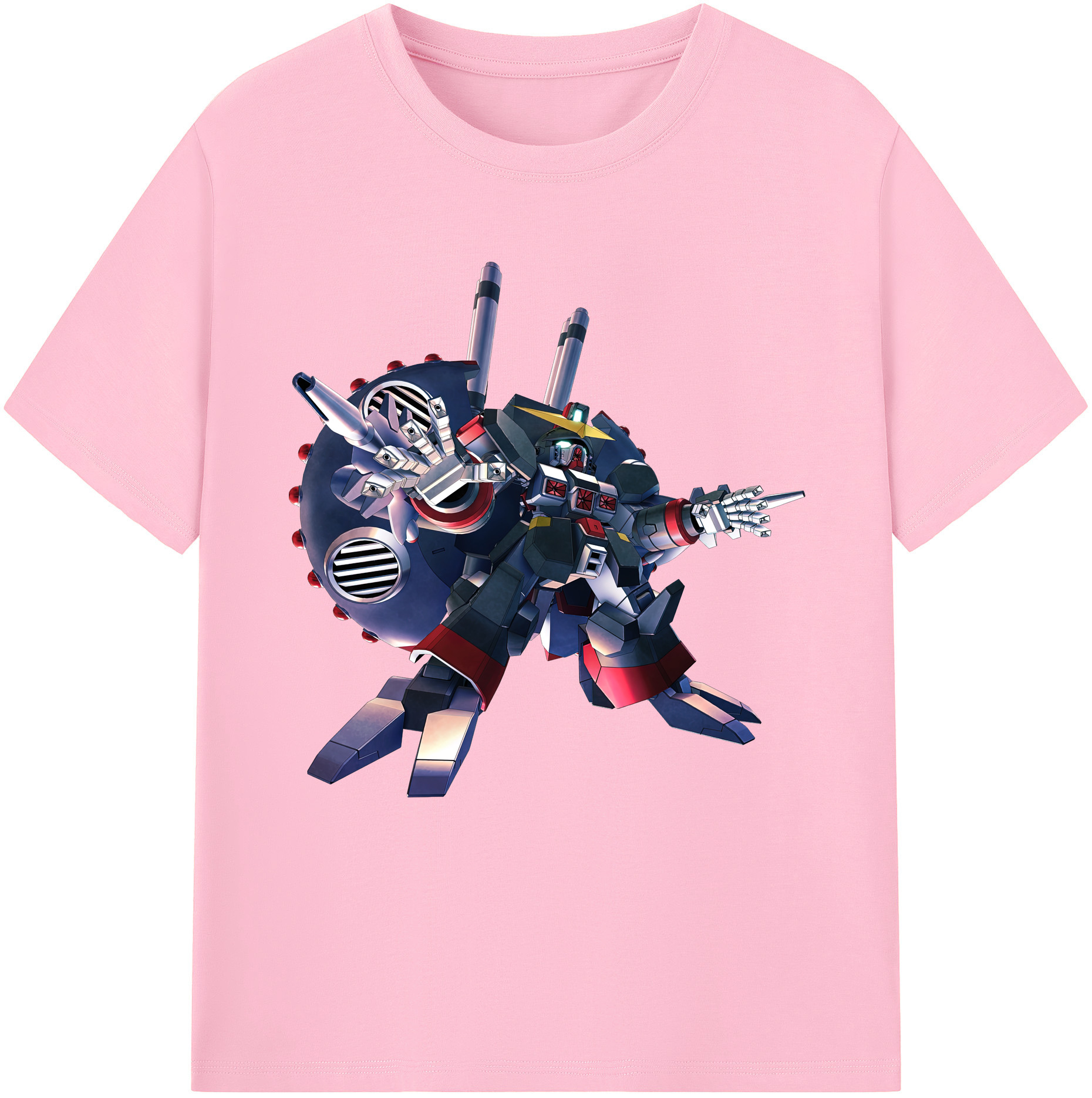 （画像用） 機動戦士ガンダム Mobile Suit Gundam 綿100％半袖Tシャツ（フロントプリント）