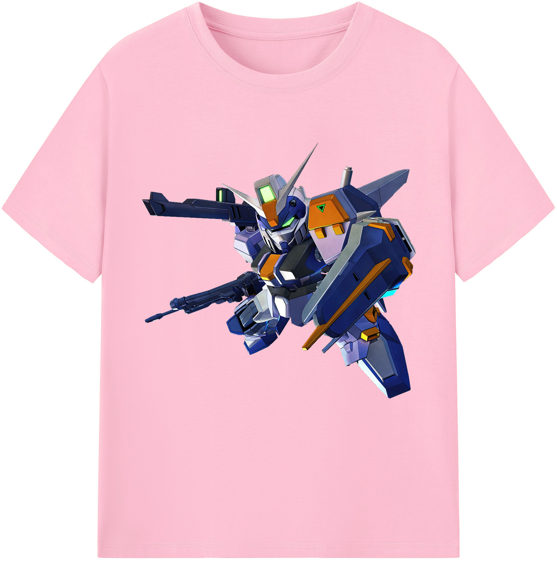 （画像用） 機動戦士ガンダム Mobile Suit Gundam 綿100％半袖Tシャツ（フロントプリント）