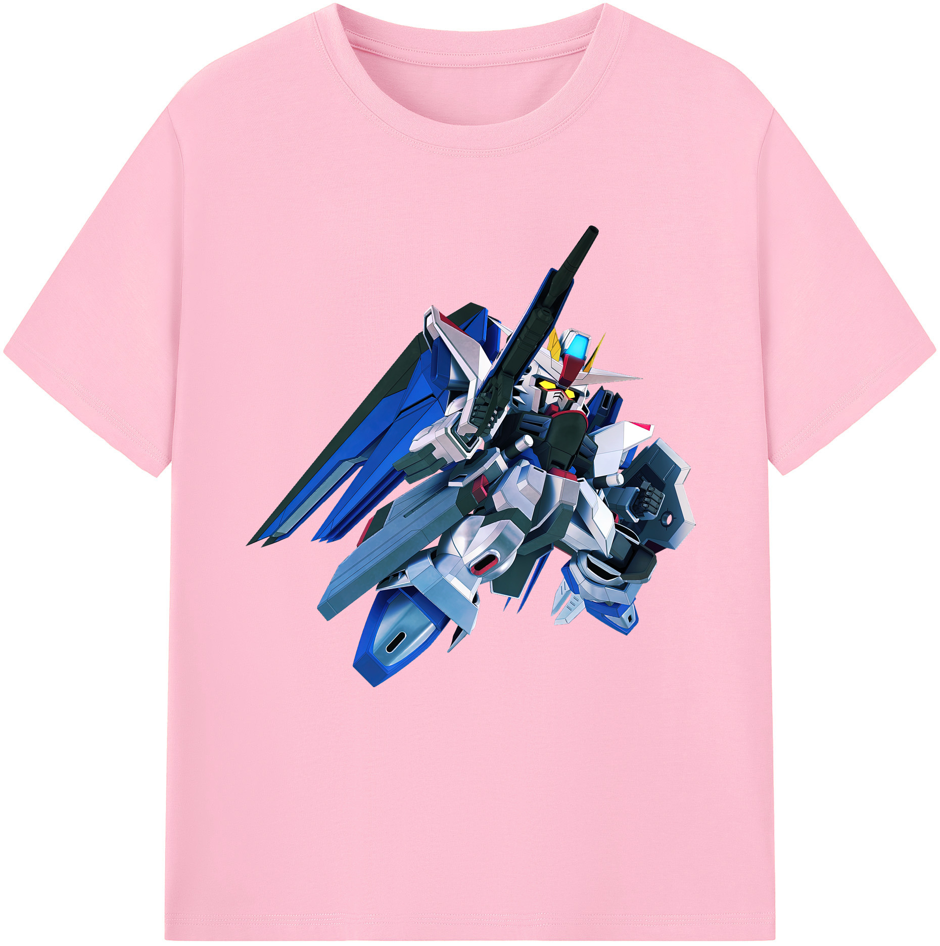 （画像用） 機動戦士ガンダム Mobile Suit Gundam 綿100％半袖Tシャツ（フロントプリント）