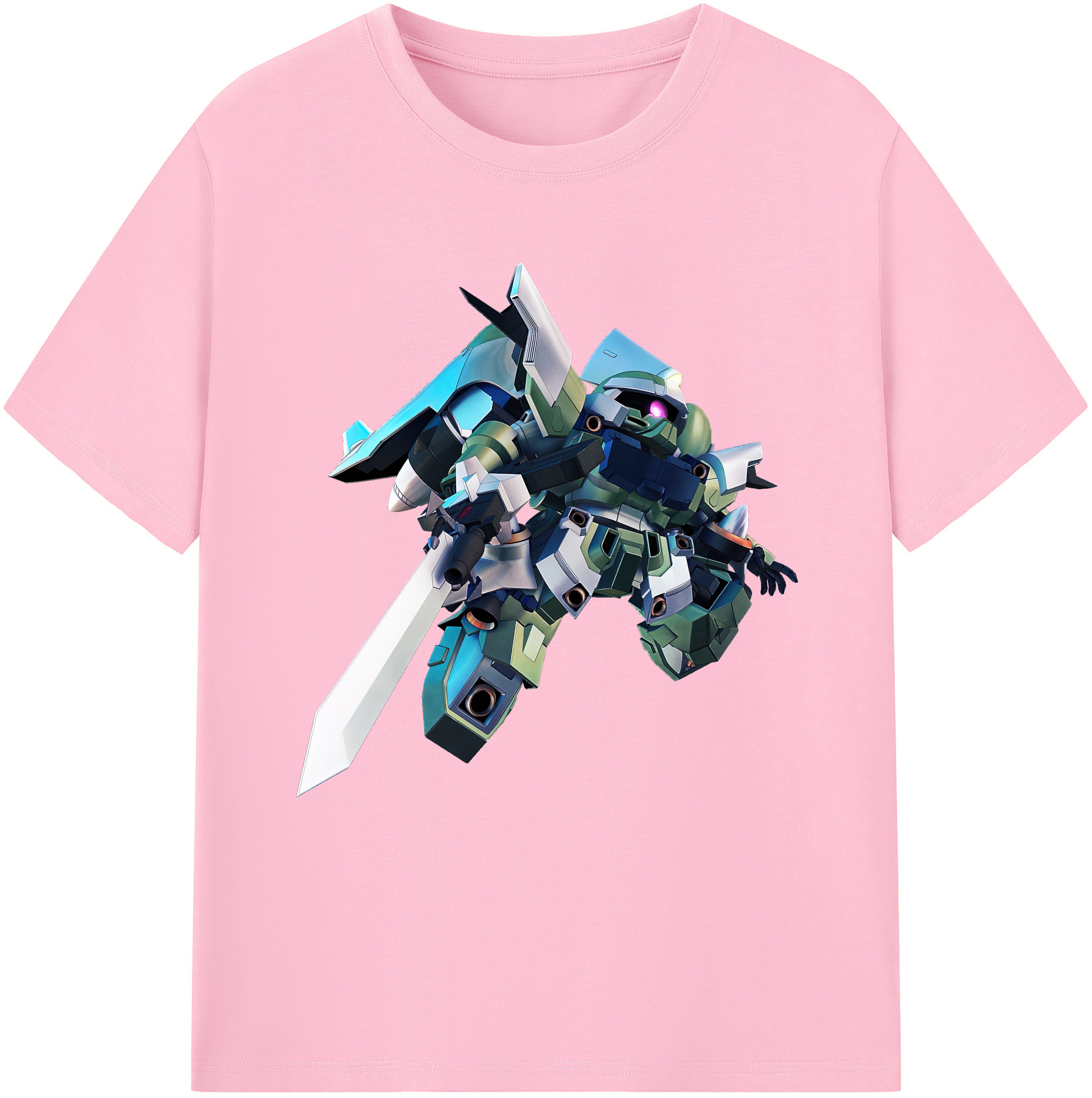 （画像用） 機動戦士ガンダム Mobile Suit Gundam 綿100％半袖Tシャツ（フロントプリント）