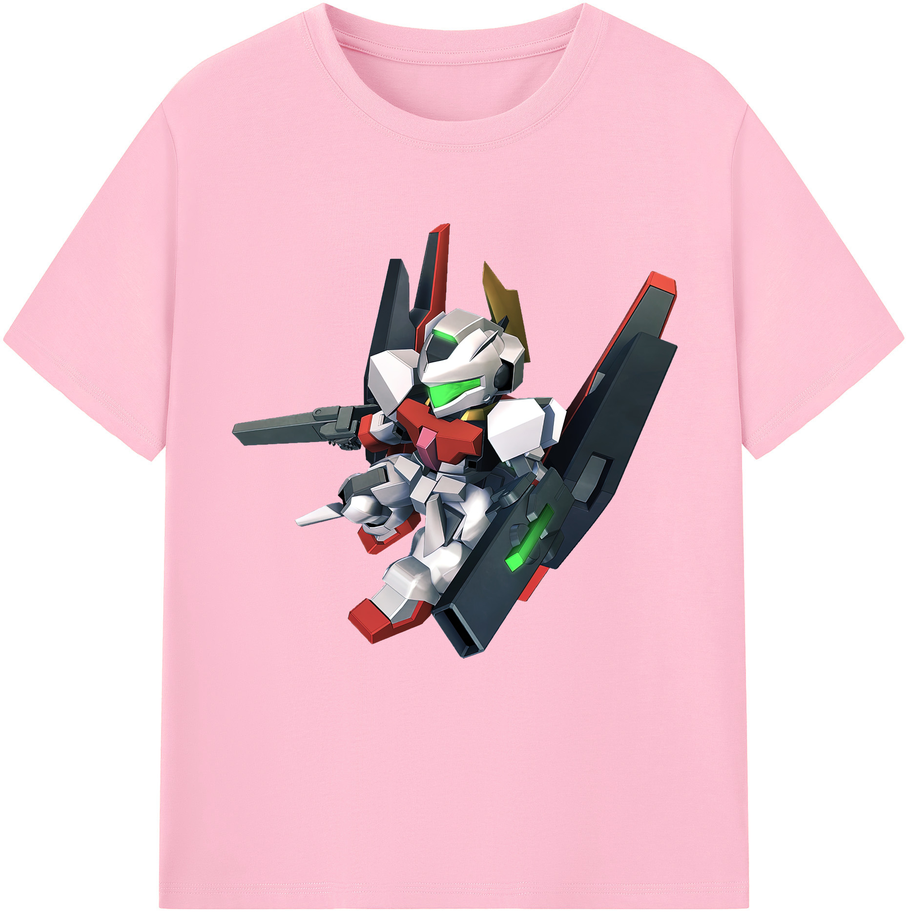 （画像用） 機動戦士ガンダム Mobile Suit Gundam 綿100％半袖Tシャツ（フロントプリント）
