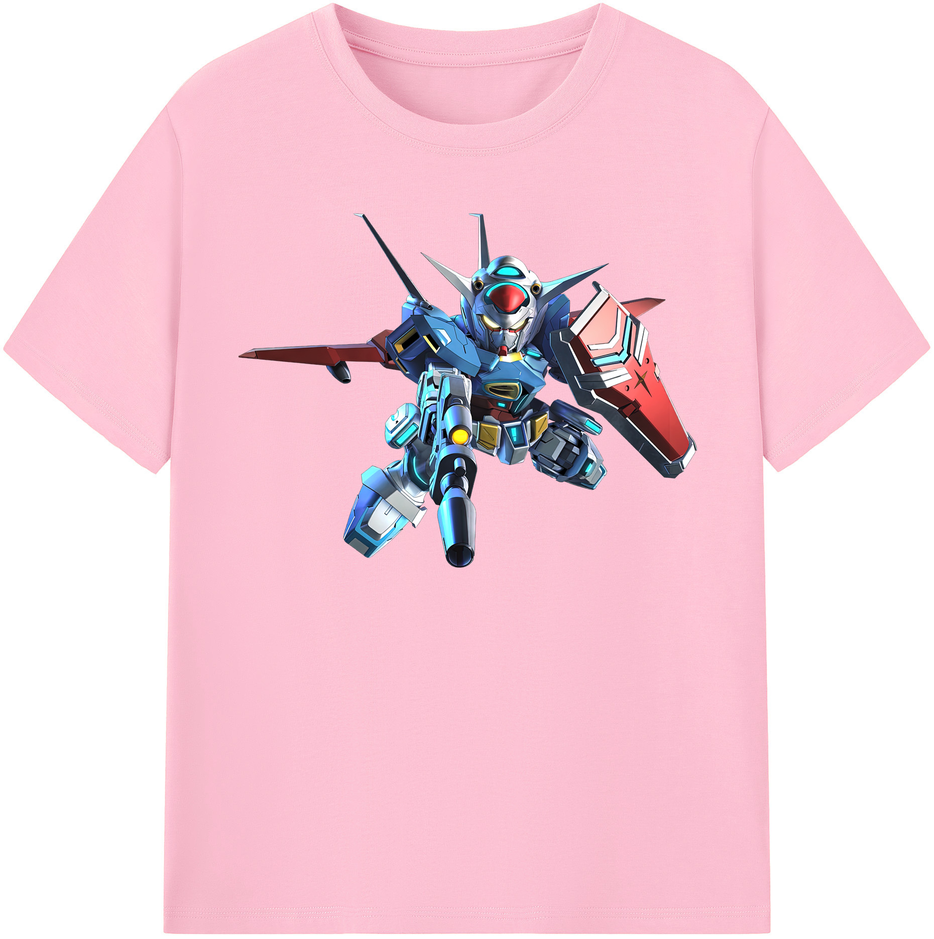 （画像用） 機動戦士ガンダム Mobile Suit Gundam 綿100％半袖Tシャツ（フロントプリント）