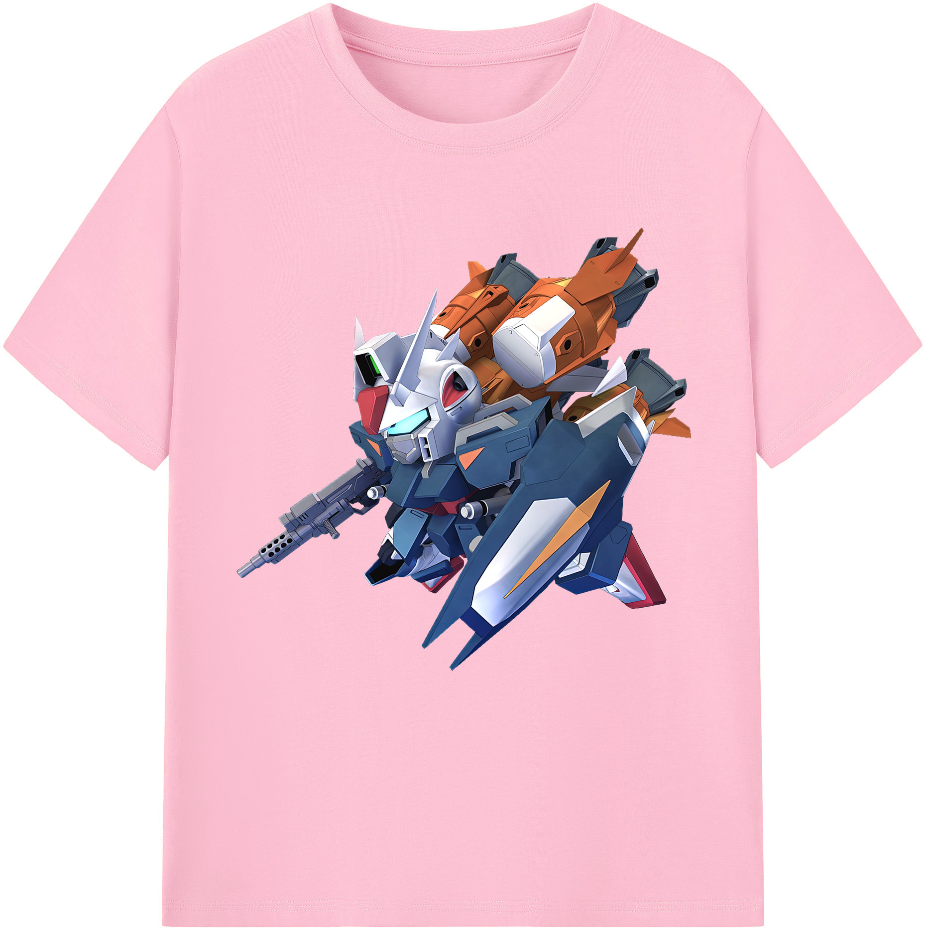 （画像用） 機動戦士ガンダム Mobile Suit Gundam 綿100％半袖Tシャツ（フロントプリント）