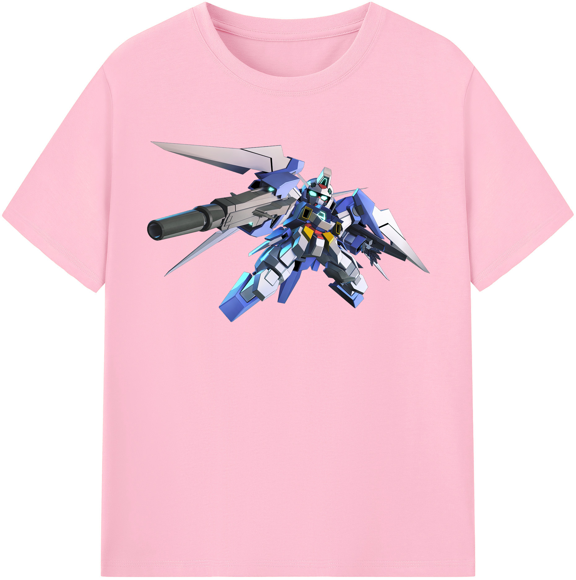 （画像用） 機動戦士ガンダム Mobile Suit Gundam 綿100％半袖Tシャツ（フロントプリント）