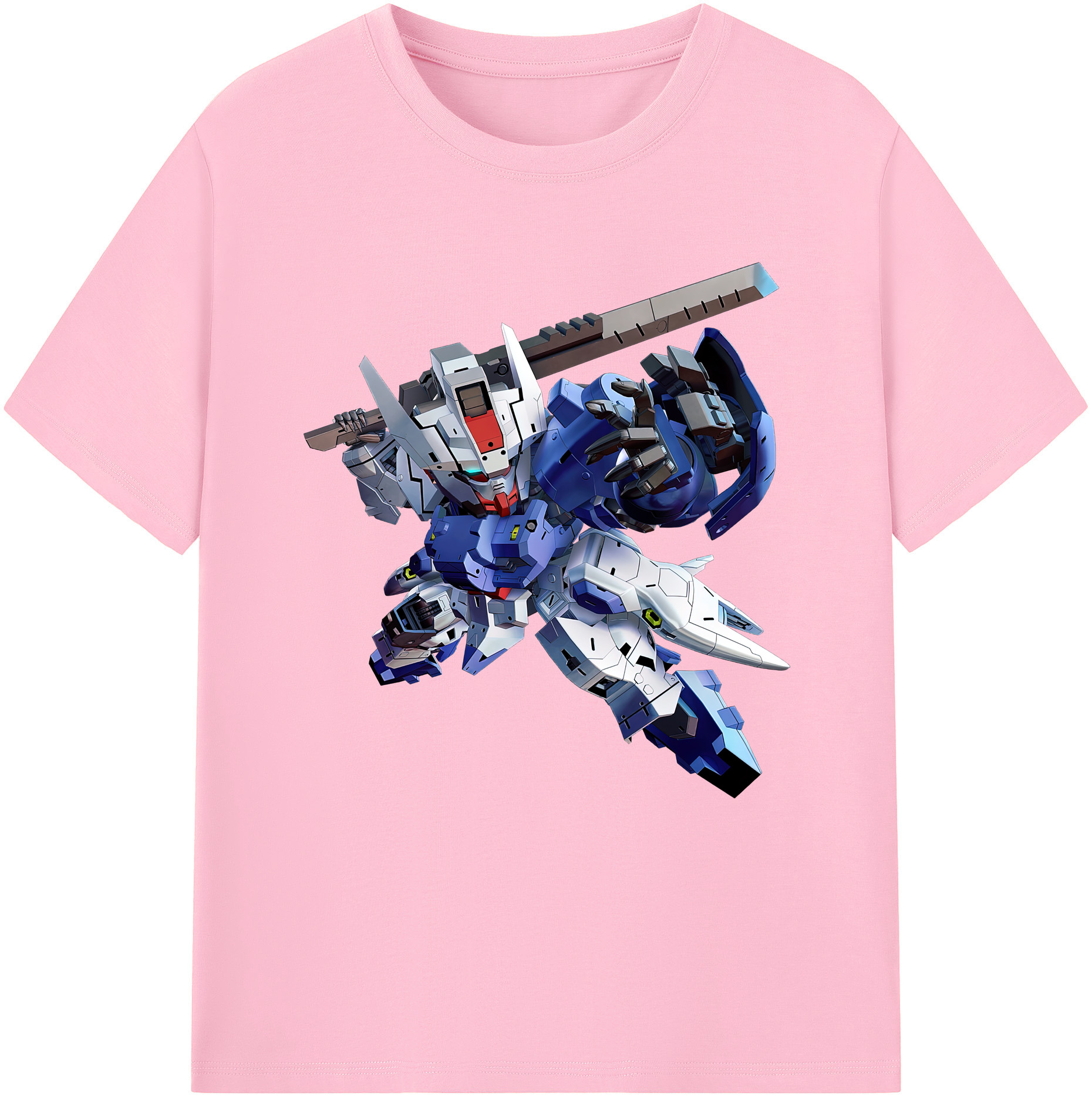 （画像用） 機動戦士ガンダム Mobile Suit Gundam 綿100％半袖Tシャツ（フロントプリント）