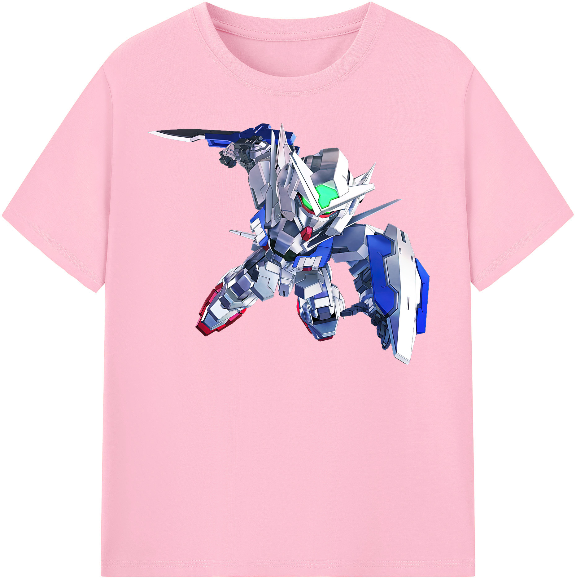 （画像用） 機動戦士ガンダム Mobile Suit Gundam 綿100％半袖Tシャツ（フロントプリント）