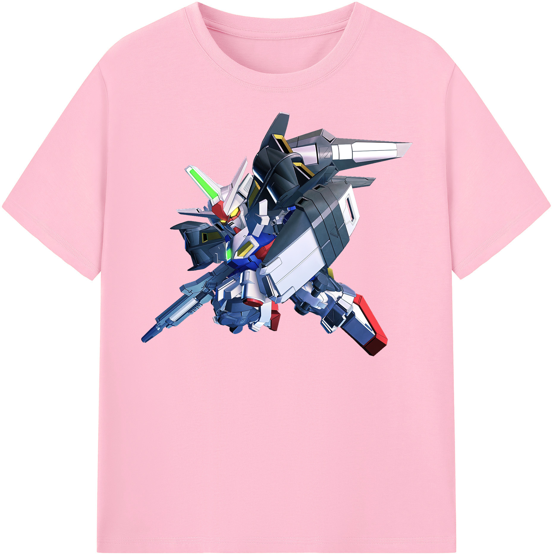（画像用） 機動戦士ガンダム Mobile Suit Gundam 綿100％半袖Tシャツ（フロントプリント）