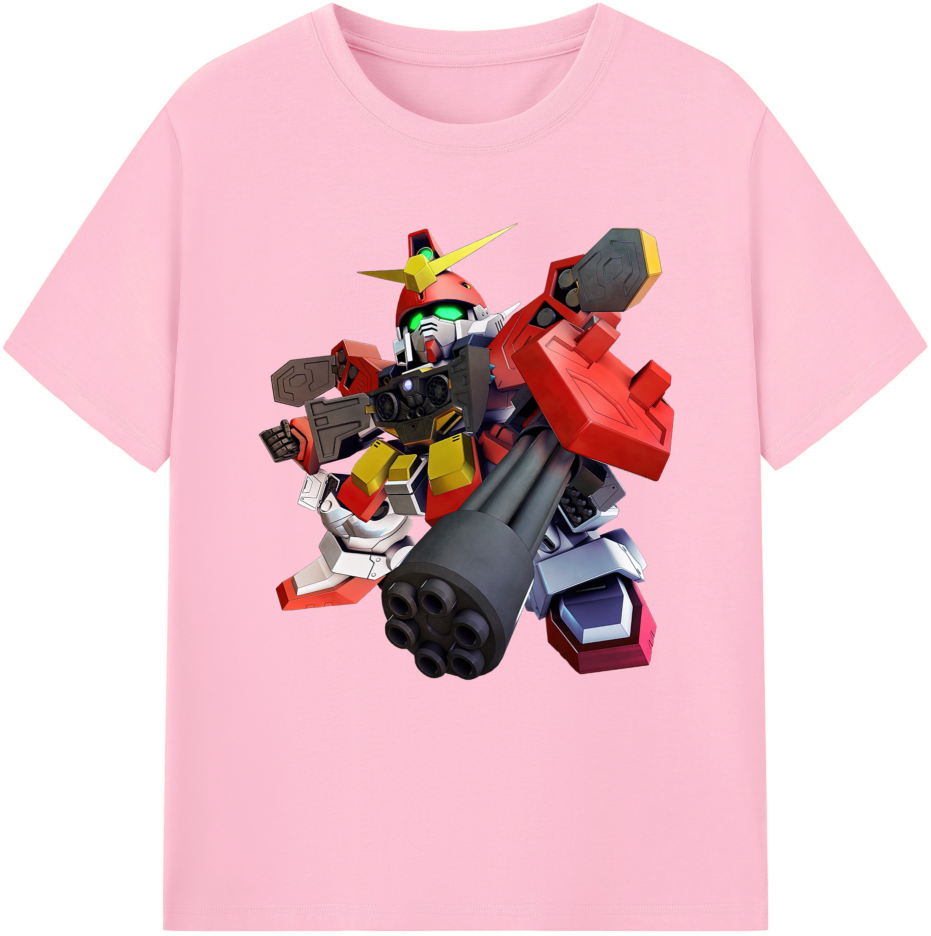 （画像用） 機動戦士ガンダム Mobile Suit Gundam 綿100％半袖Tシャツ（フロントプリント）