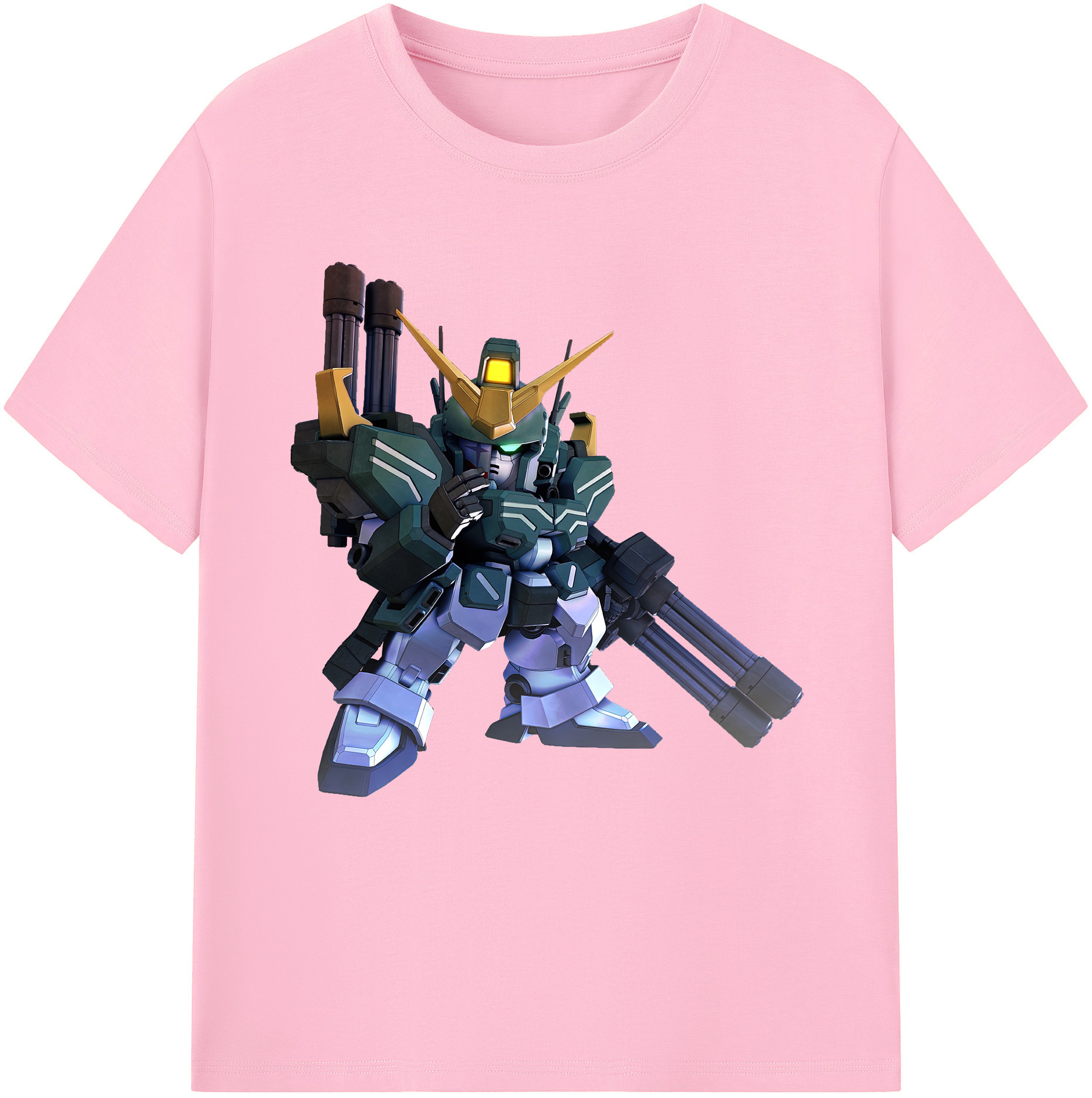 （画像用） 機動戦士ガンダム Mobile Suit Gundam 綿100％半袖Tシャツ（フロントプリント）