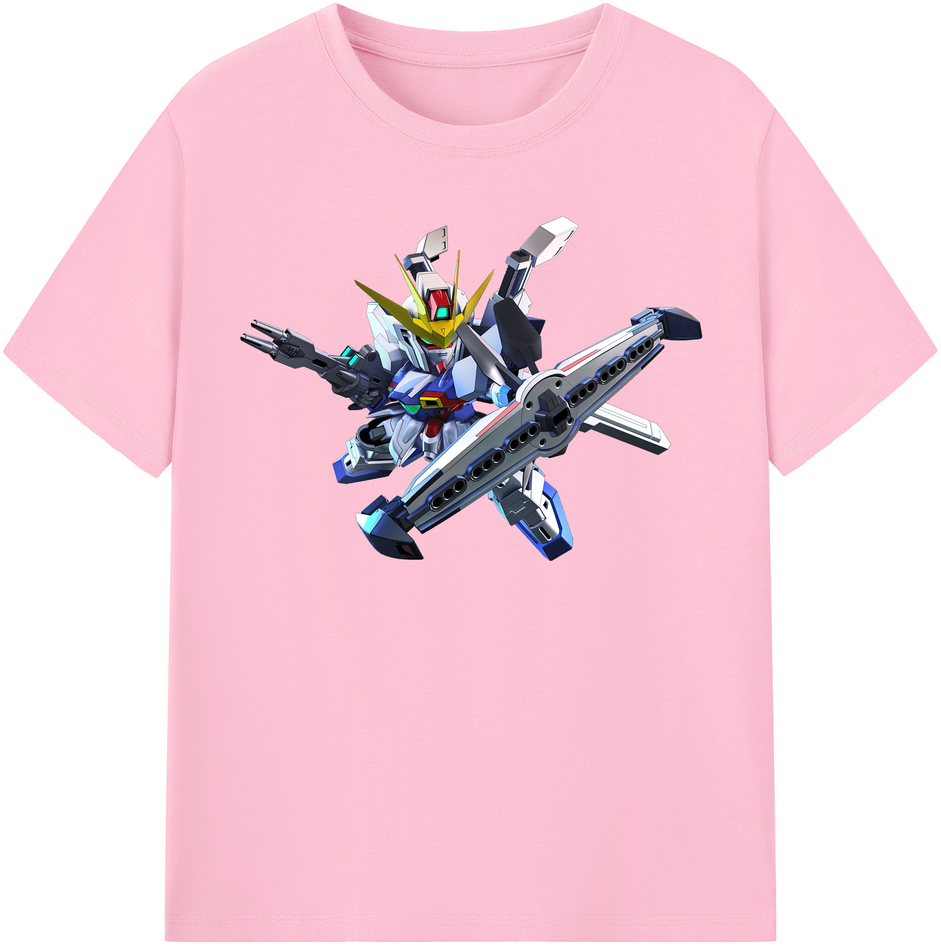（画像用） 機動戦士ガンダム Mobile Suit Gundam 綿100％半袖Tシャツ（フロントプリント）