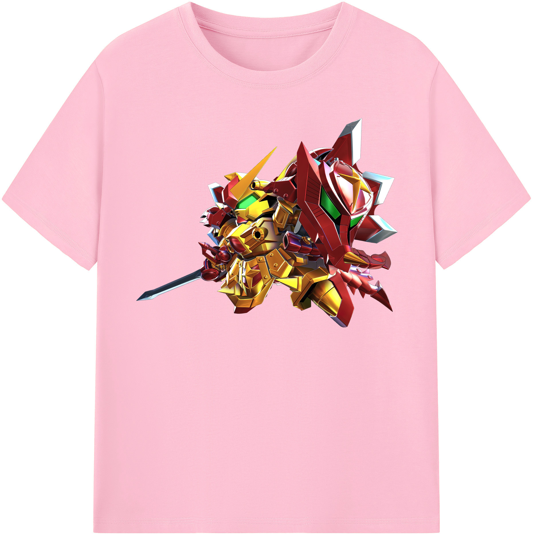 （画像用） 機動戦士ガンダム Mobile Suit Gundam 綿100％半袖Tシャツ（フロントプリント）