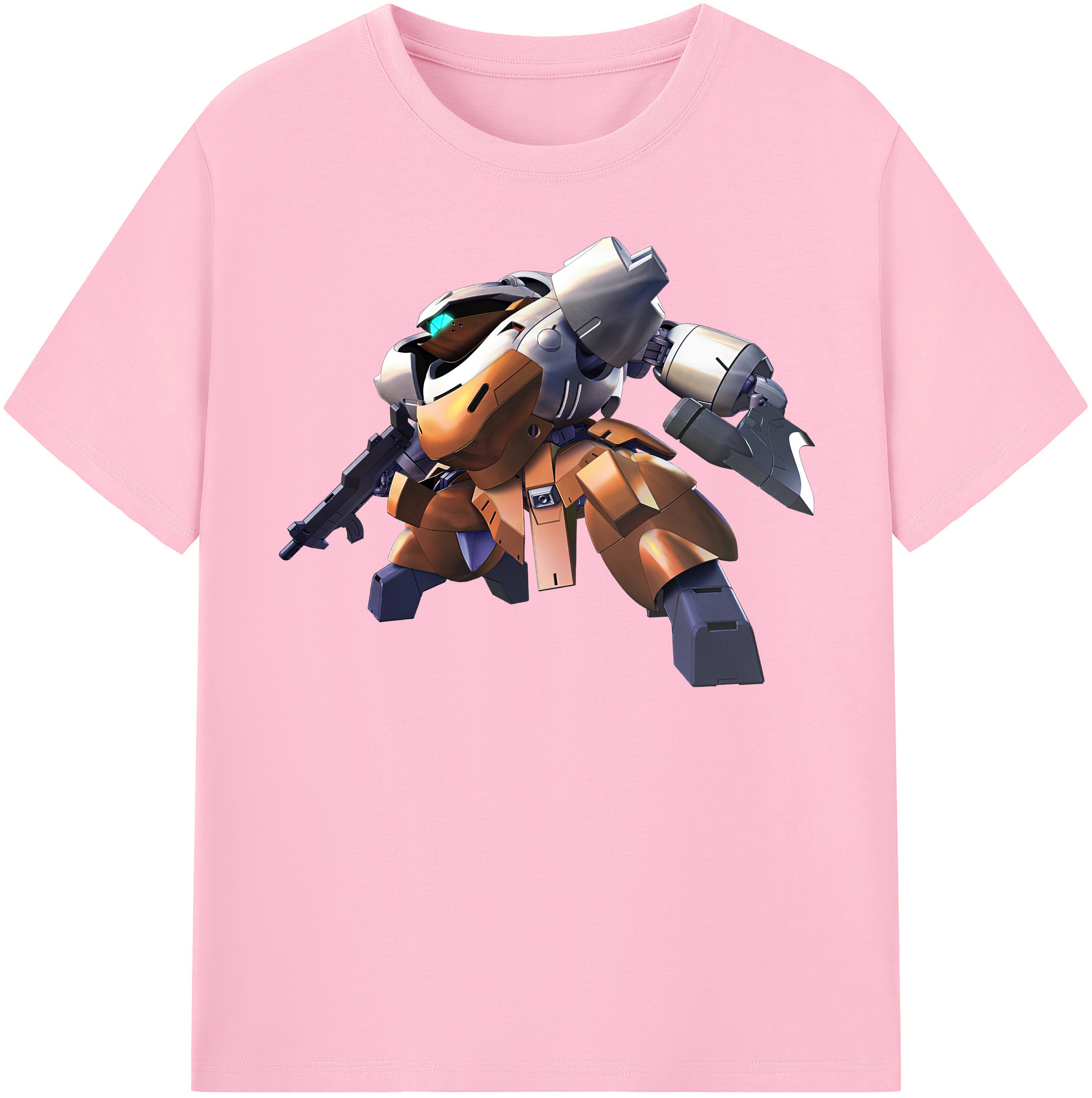 （画像用） 機動戦士ガンダム Mobile Suit Gundam 綿100％半袖Tシャツ（フロントプリント）