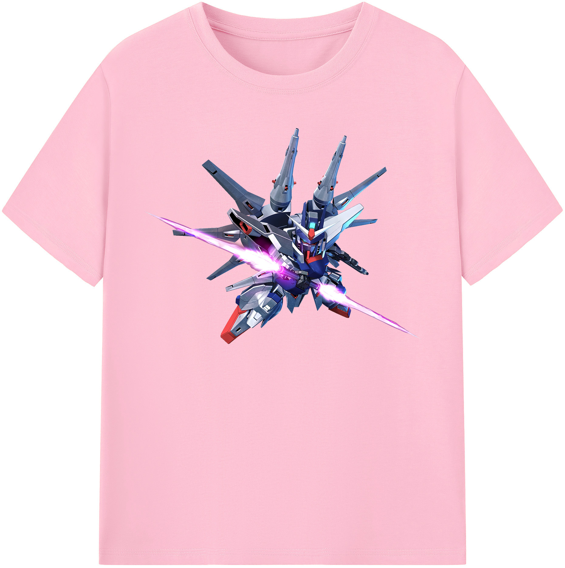 （画像用） 機動戦士ガンダム Mobile Suit Gundam 綿100％半袖Tシャツ（フロントプリント）
