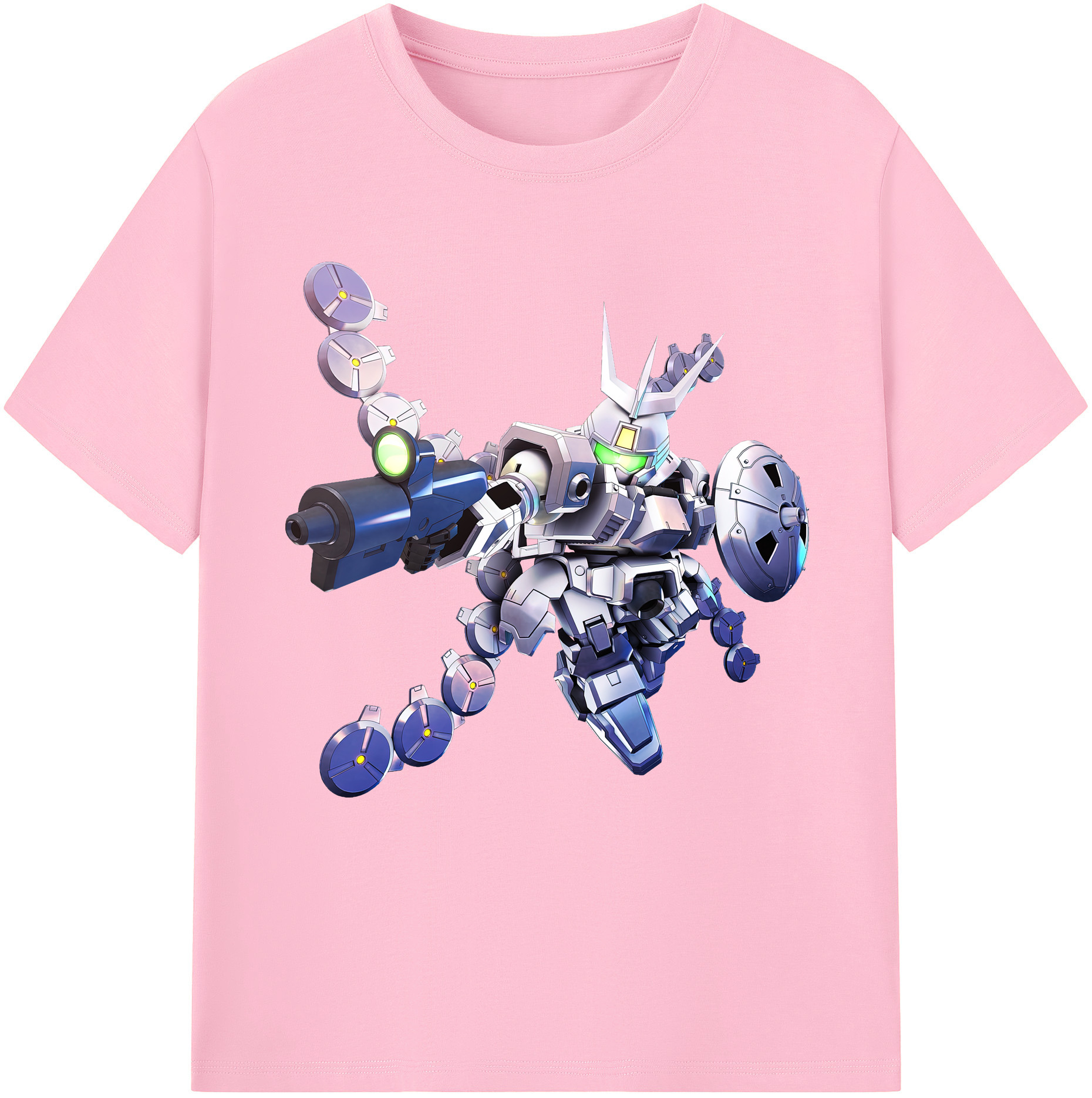 （画像用） 機動戦士ガンダム Mobile Suit Gundam 綿100％半袖Tシャツ（フロントプリント）