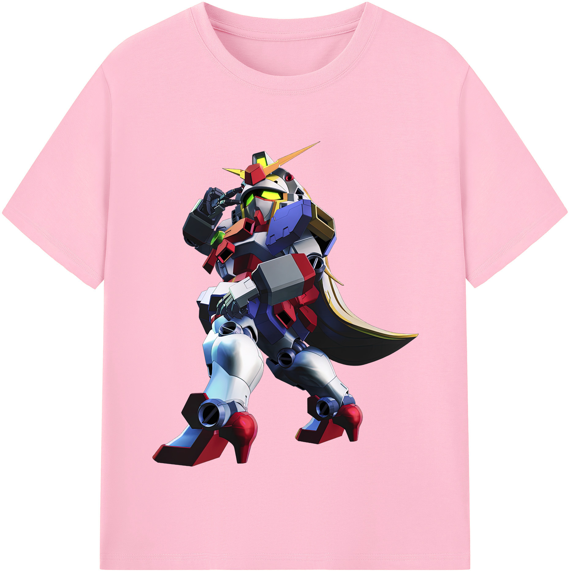 （画像用） 機動戦士ガンダム Mobile Suit Gundam 綿100％半袖Tシャツ（フロントプリント）