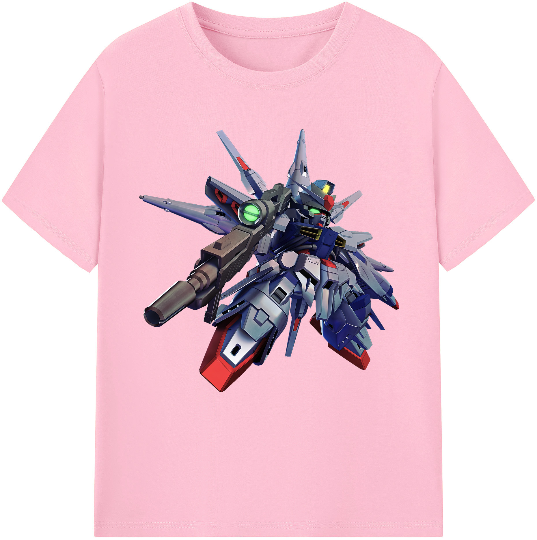 （画像用） 機動戦士ガンダム Mobile Suit Gundam 綿100％半袖Tシャツ（フロントプリント）
