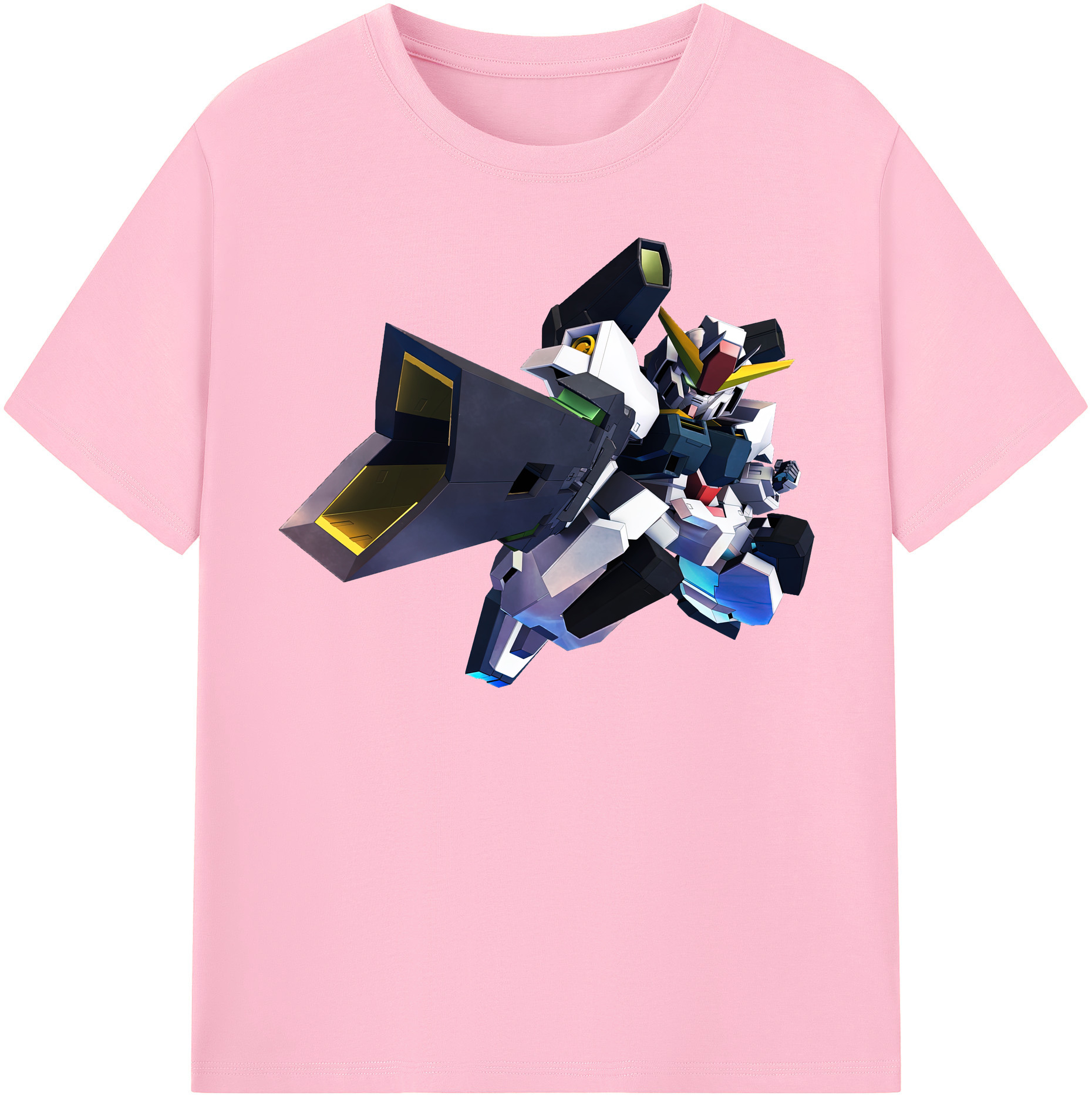 （画像用） 機動戦士ガンダム Mobile Suit Gundam 綿100％半袖Tシャツ（フロントプリント）