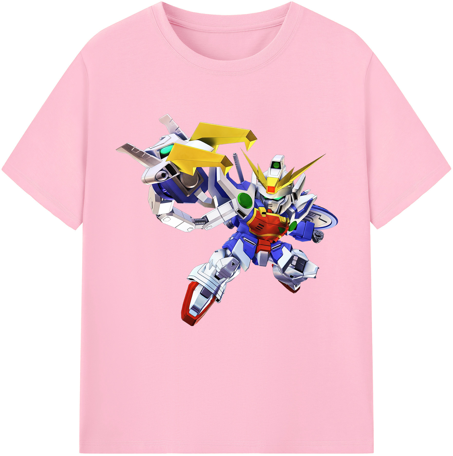 （画像用） 機動戦士ガンダム Mobile Suit Gundam 綿100％半袖Tシャツ（フロントプリント）