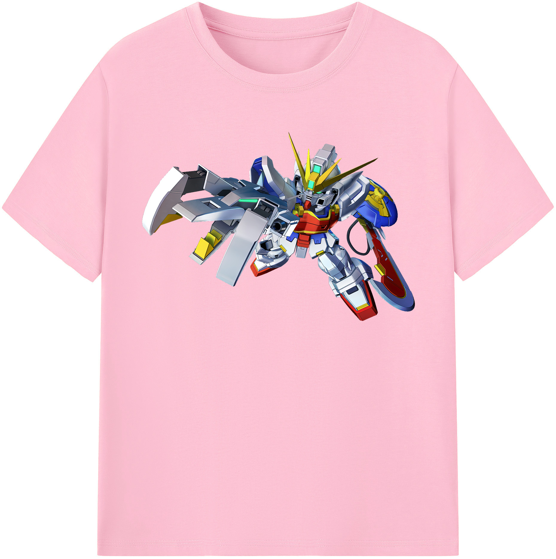 （画像用） 機動戦士ガンダム Mobile Suit Gundam 綿100％半袖Tシャツ（フロントプリント）