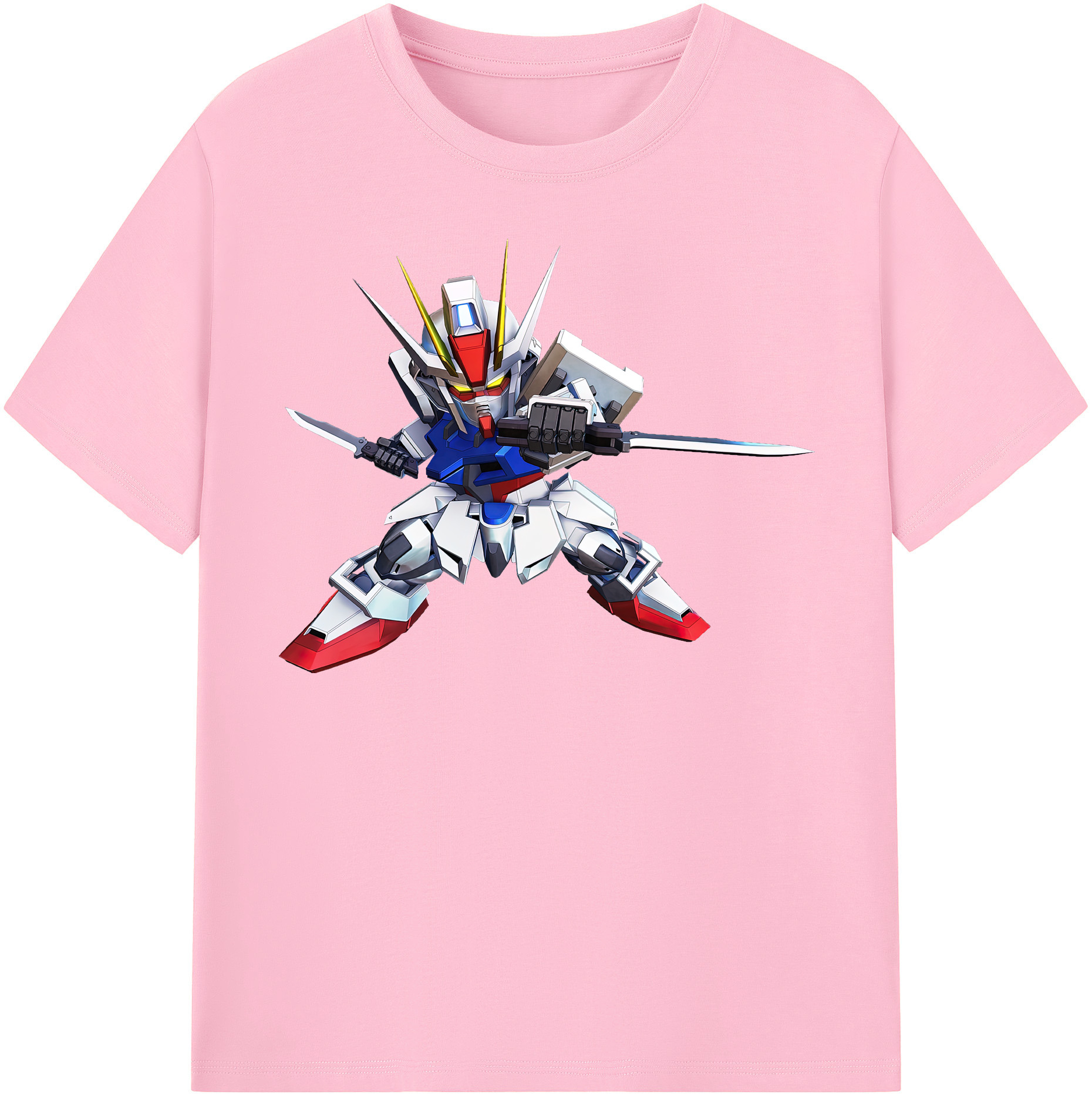（画像用） 機動戦士ガンダム Mobile Suit Gundam 綿100％半袖Tシャツ（フロントプリント）