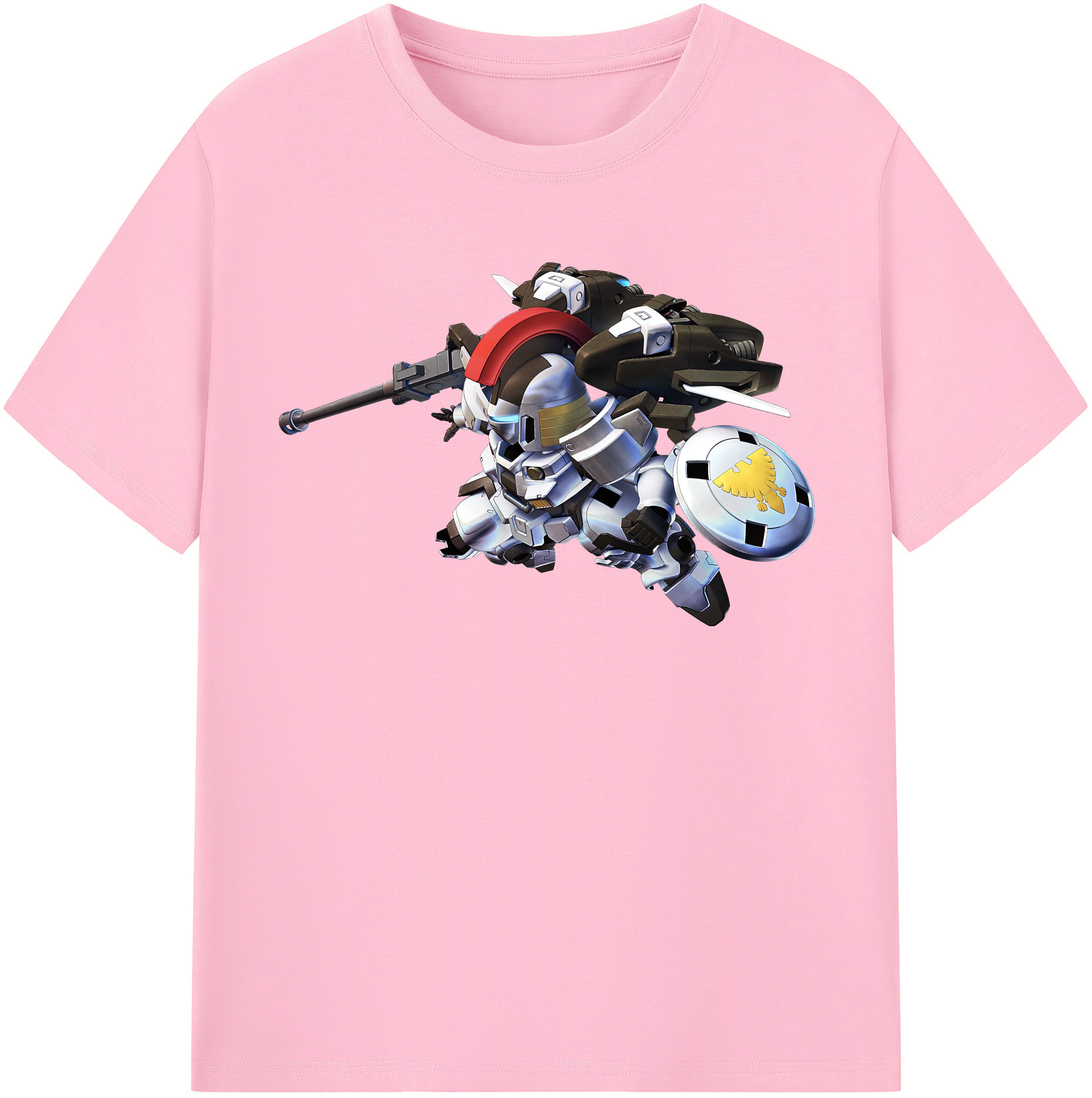 （画像用） 機動戦士ガンダム Mobile Suit Gundam 綿100％半袖Tシャツ（フロントプリント）