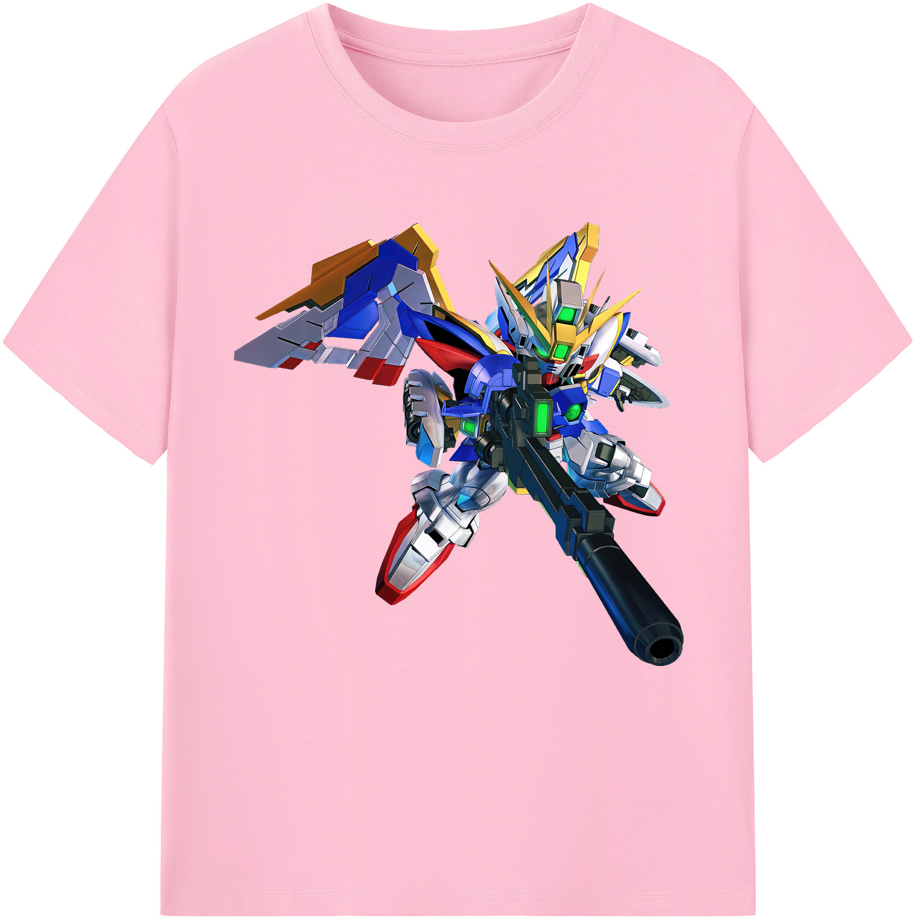 （画像用） 機動戦士ガンダム Mobile Suit Gundam 綿100％半袖Tシャツ（フロントプリント）