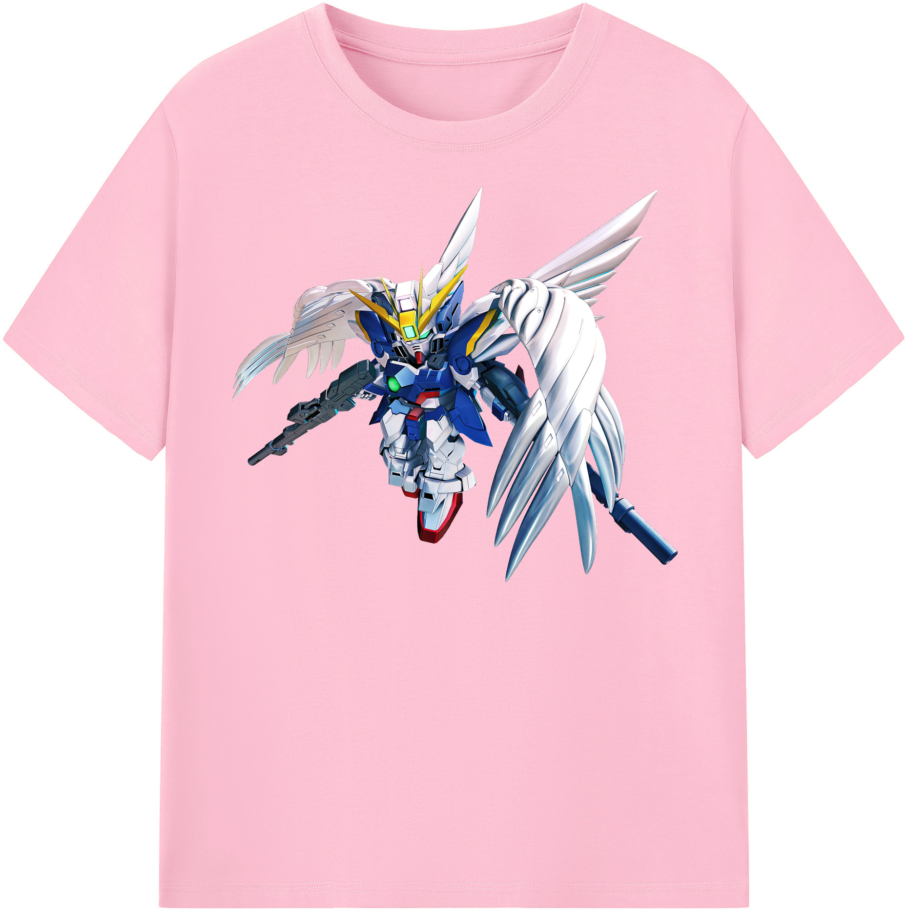 （画像用） 機動戦士ガンダム Mobile Suit Gundam 綿100％半袖Tシャツ（フロントプリント）