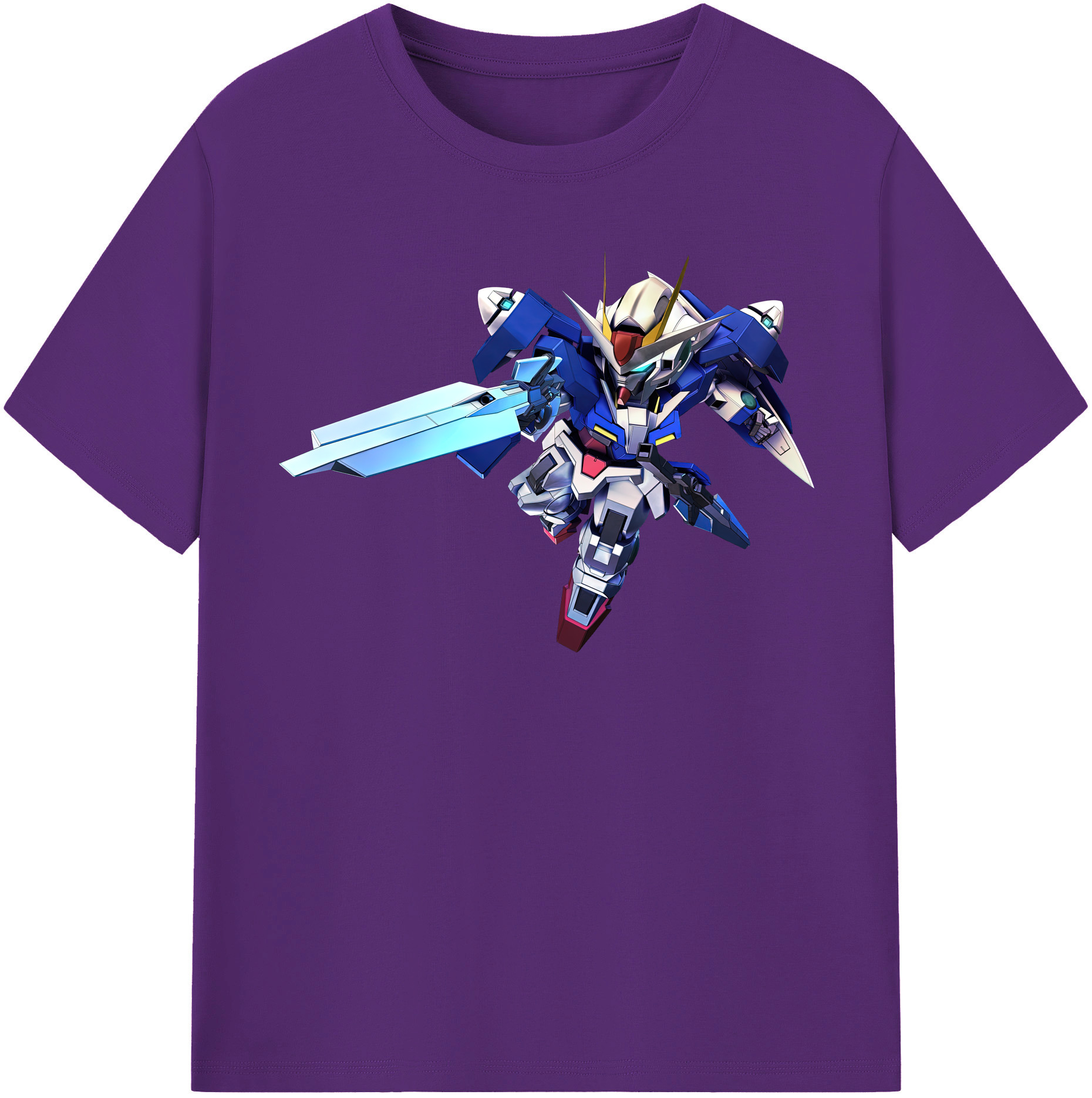（画像用） 機動戦士ガンダム Mobile Suit Gundam 綿100％半袖Tシャツ（フロントプリント）