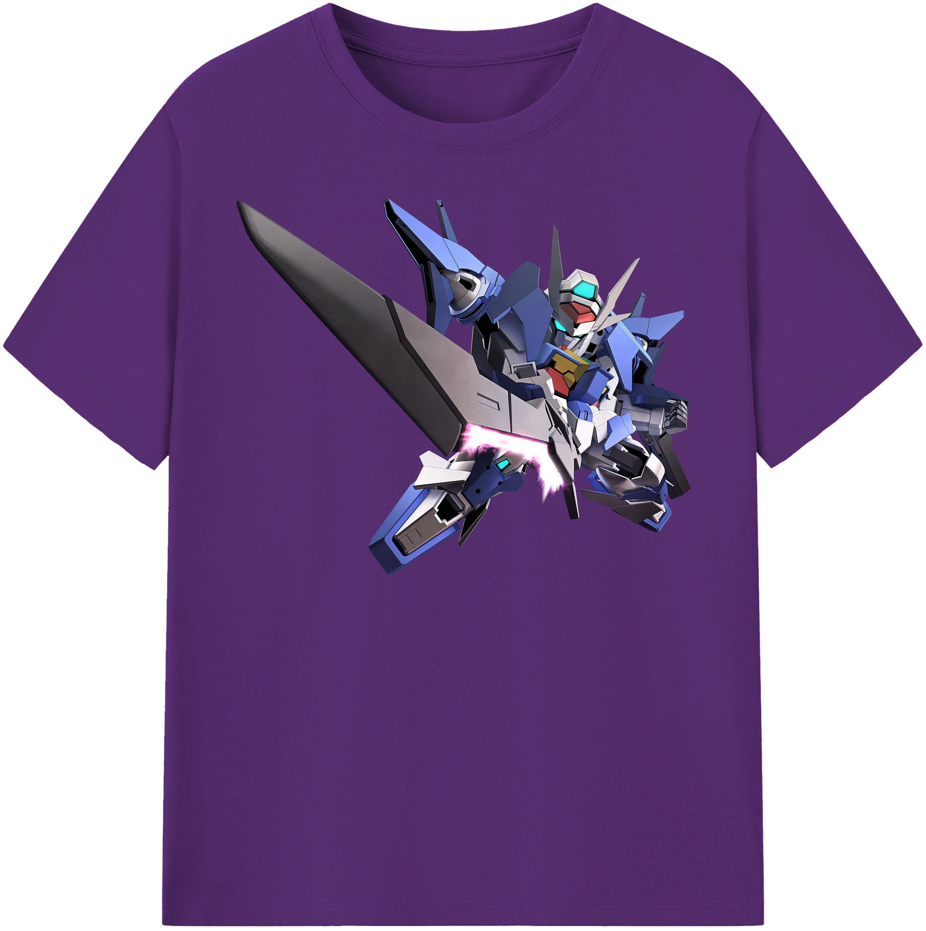 （画像用） 機動戦士ガンダム Mobile Suit Gundam 綿100％半袖Tシャツ（フロントプリント）