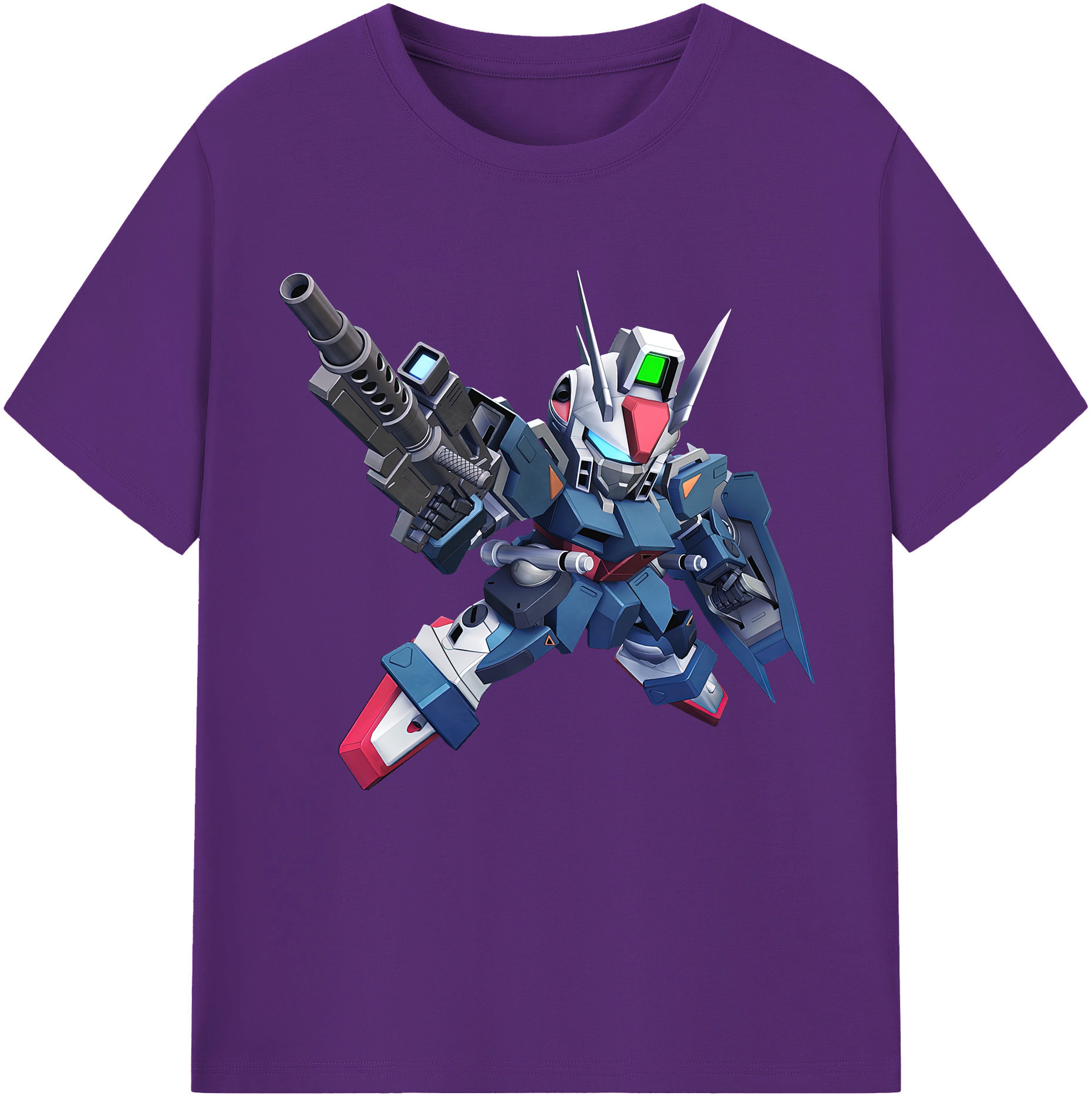 （画像用） 機動戦士ガンダム Mobile Suit Gundam 綿100％半袖Tシャツ（フロントプリント）