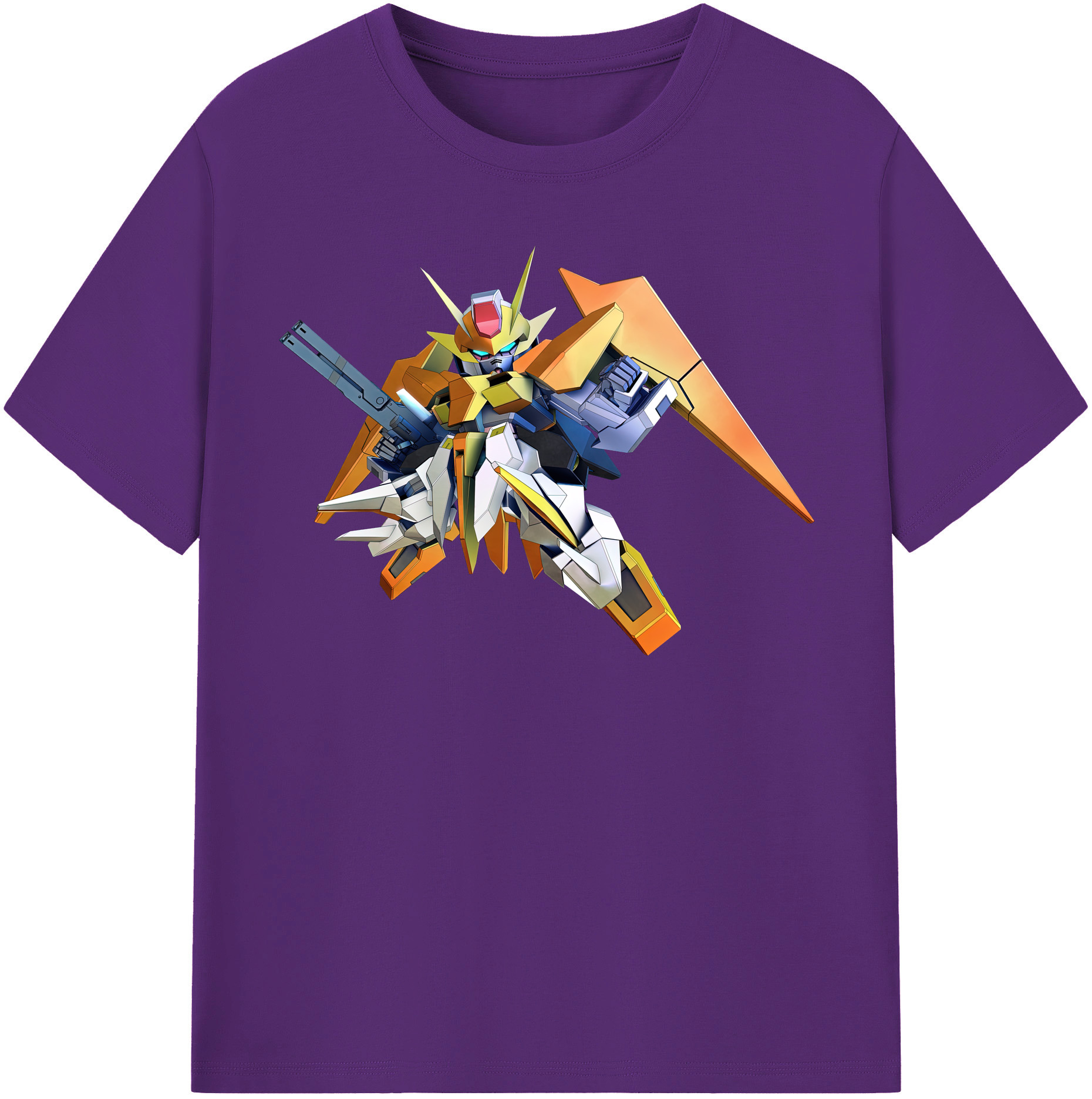 （画像用） 機動戦士ガンダム Mobile Suit Gundam 綿100％半袖Tシャツ（フロントプリント）