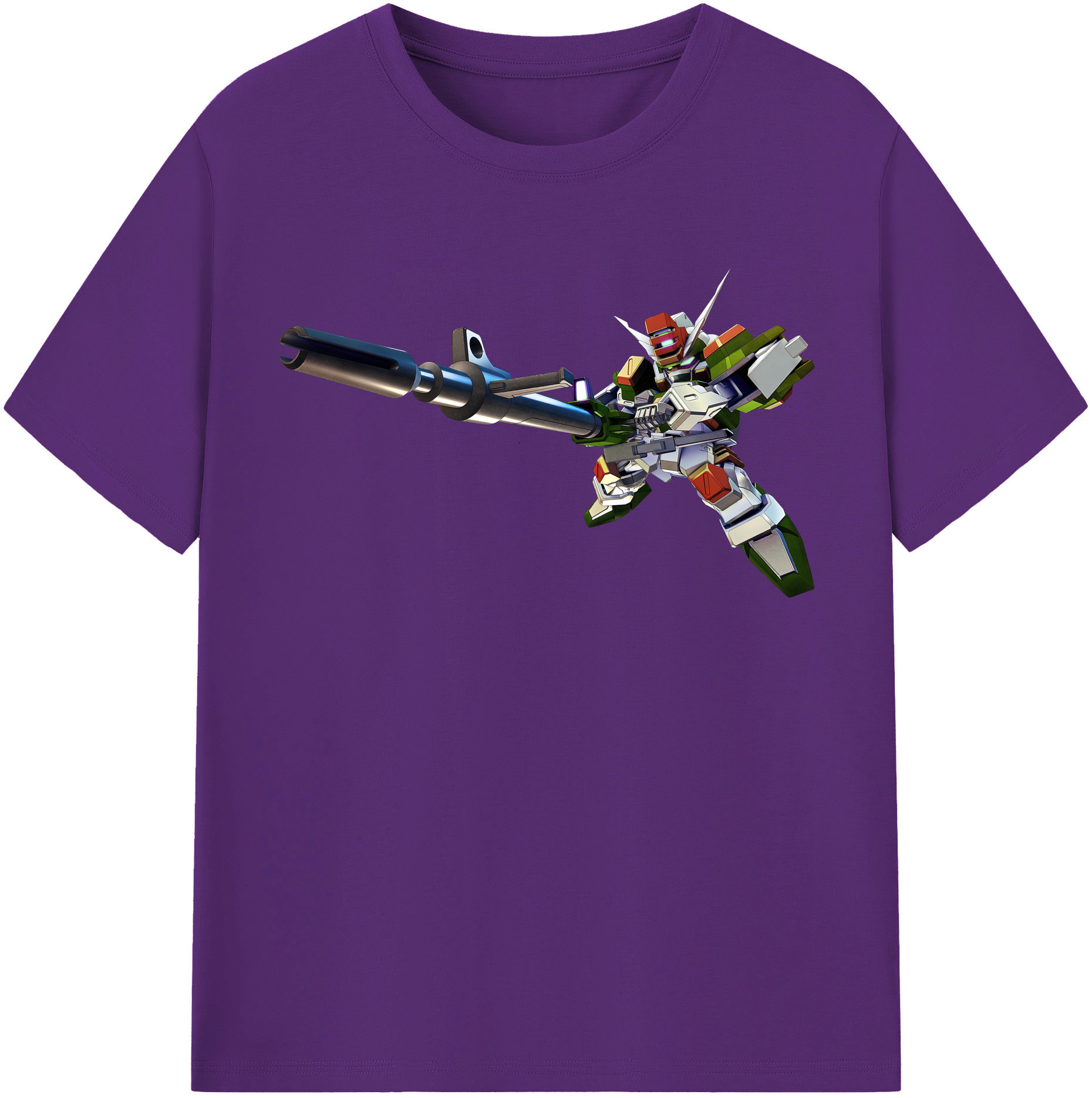 （画像用） 機動戦士ガンダム Mobile Suit Gundam 綿100％半袖Tシャツ（フロントプリント）