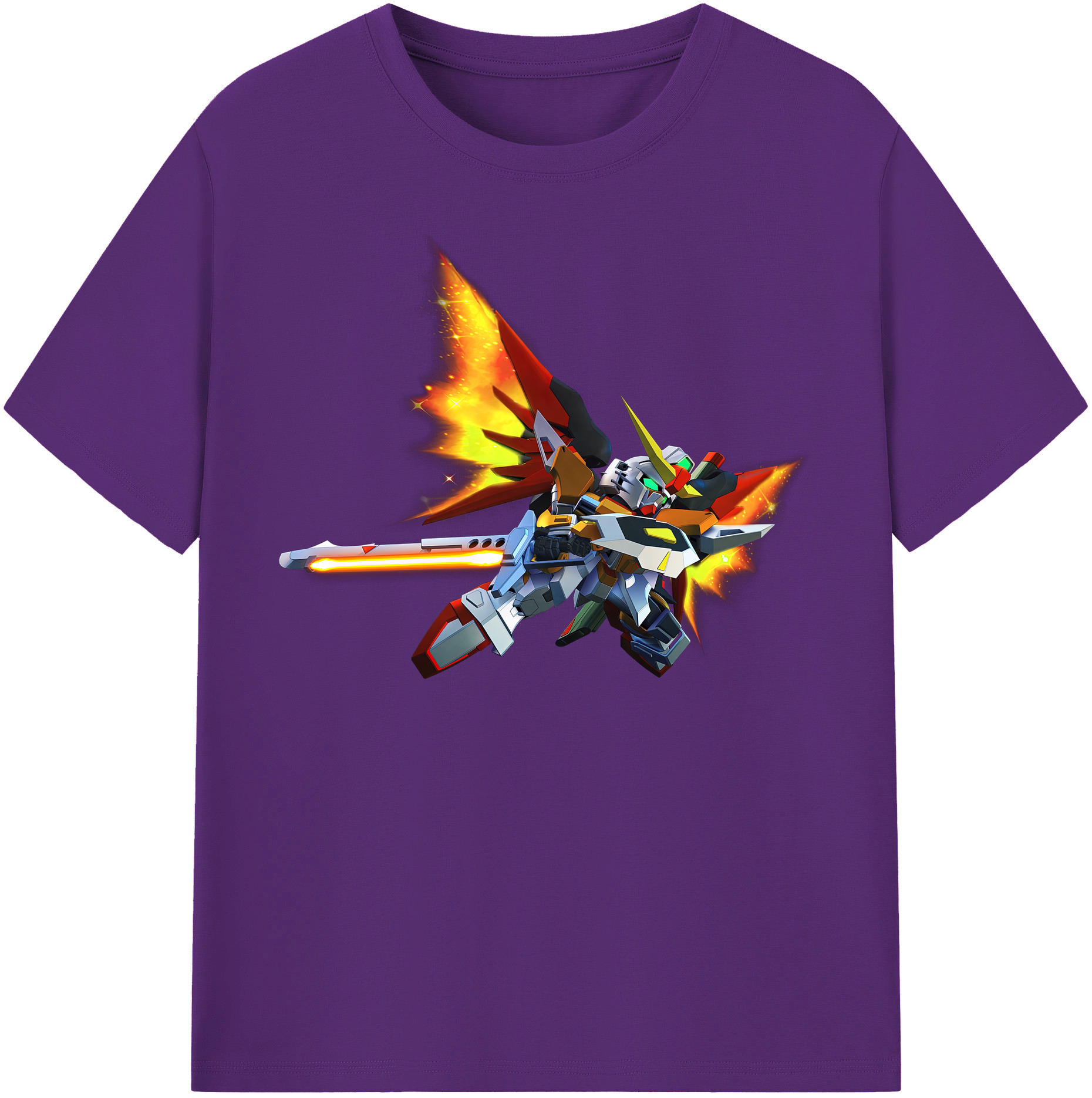 （画像用） 機動戦士ガンダム Mobile Suit Gundam 綿100％半袖Tシャツ（フロントプリント）