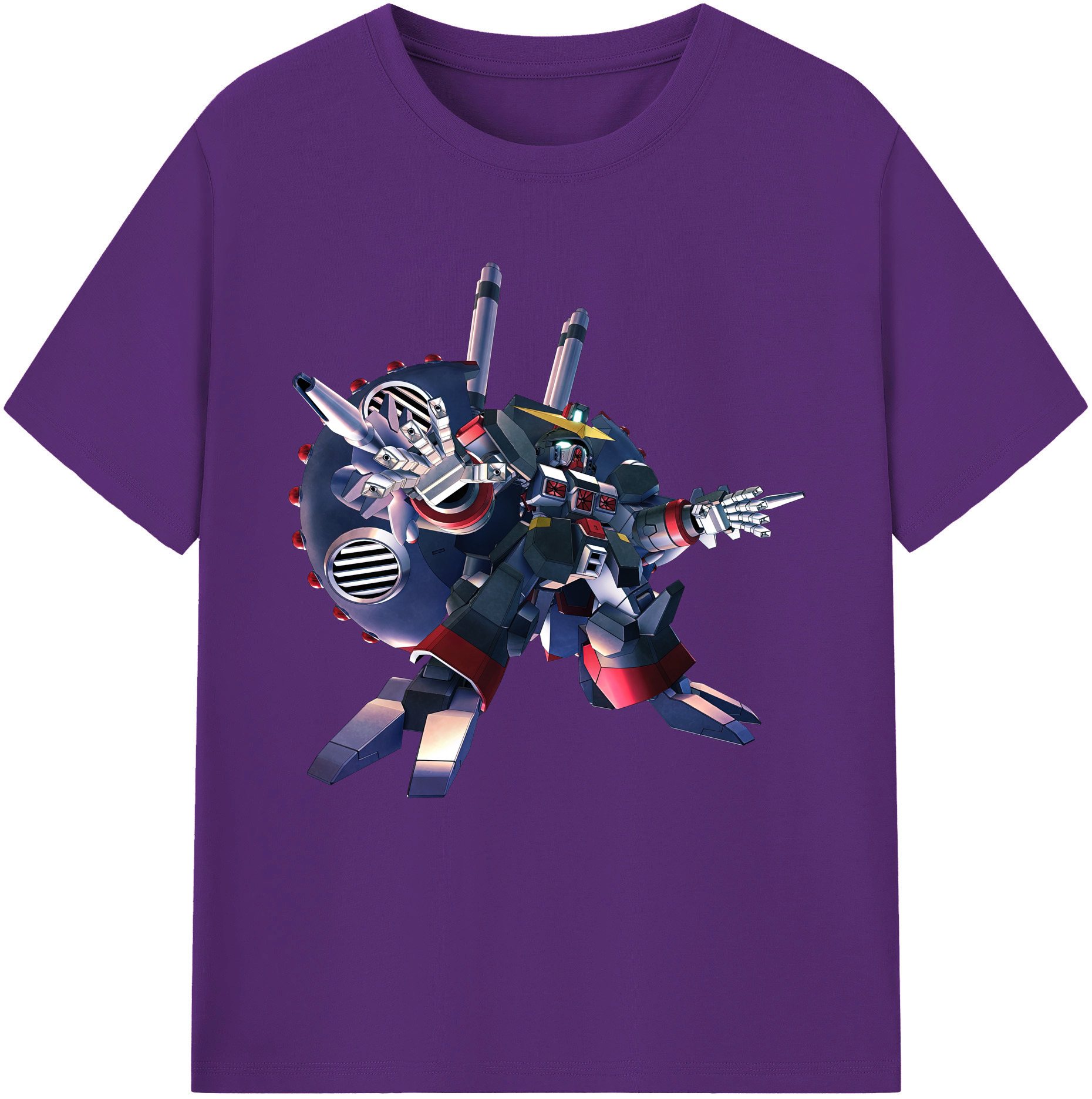 （画像用） 機動戦士ガンダム Mobile Suit Gundam 綿100％半袖Tシャツ（フロントプリント）