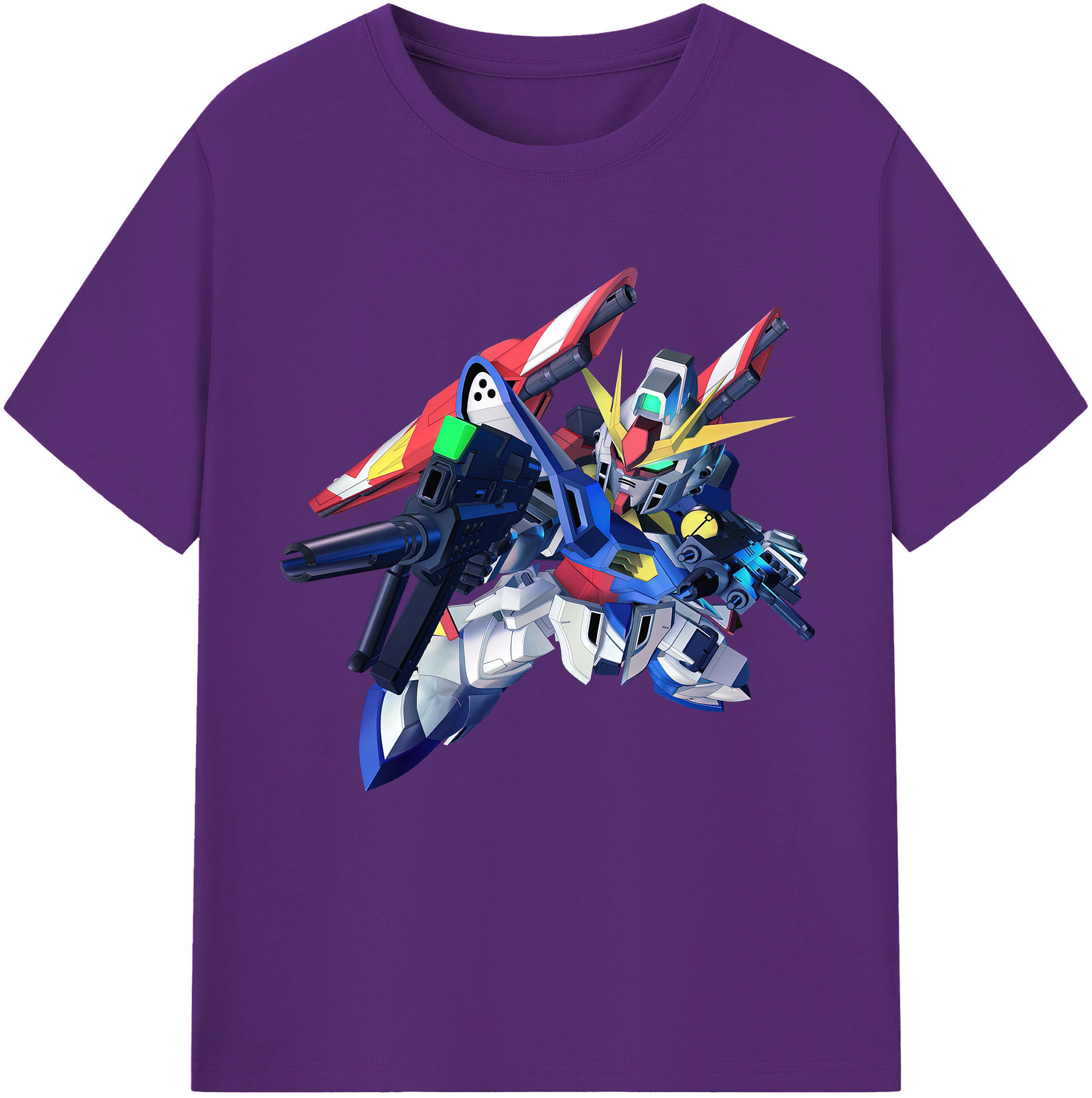 （画像用） 機動戦士ガンダム Mobile Suit Gundam 綿100％半袖Tシャツ（フロントプリント）