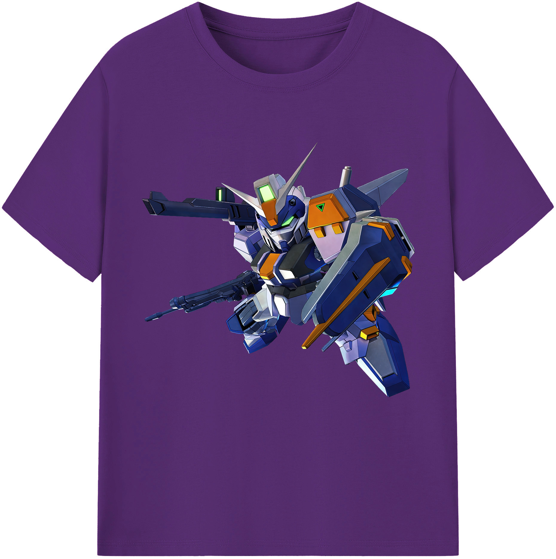 （画像用） 機動戦士ガンダム Mobile Suit Gundam 綿100％半袖Tシャツ（フロントプリント）