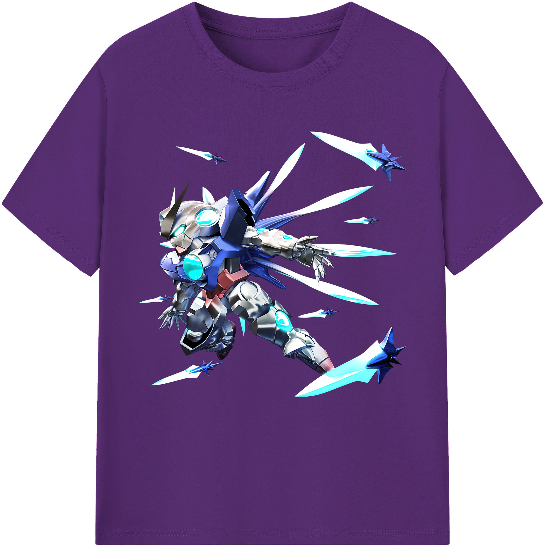 （画像用） 機動戦士ガンダム Mobile Suit Gundam 綿100％半袖Tシャツ（フロントプリント）