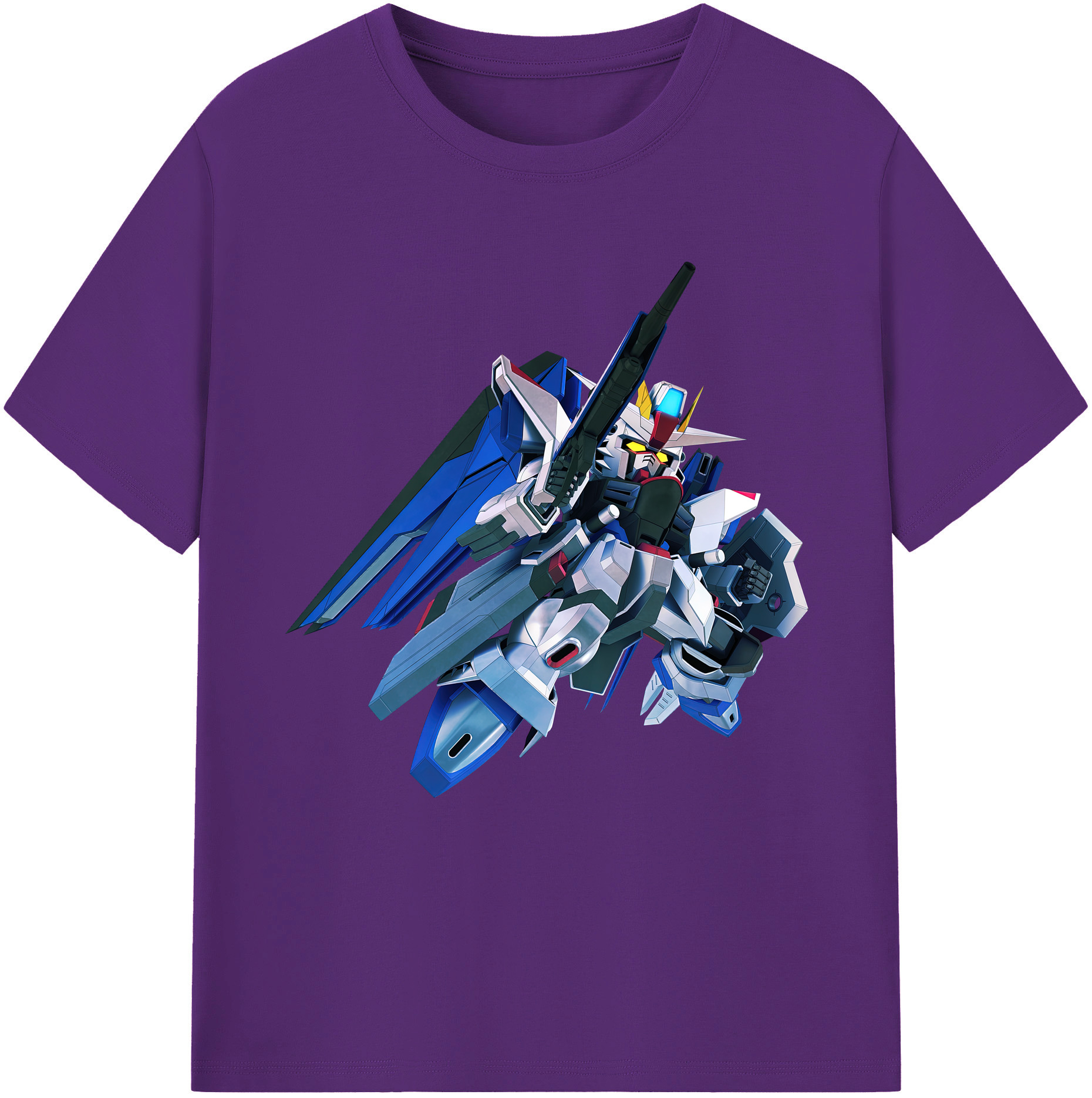 （画像用） 機動戦士ガンダム Mobile Suit Gundam 綿100％半袖Tシャツ（フロントプリント）