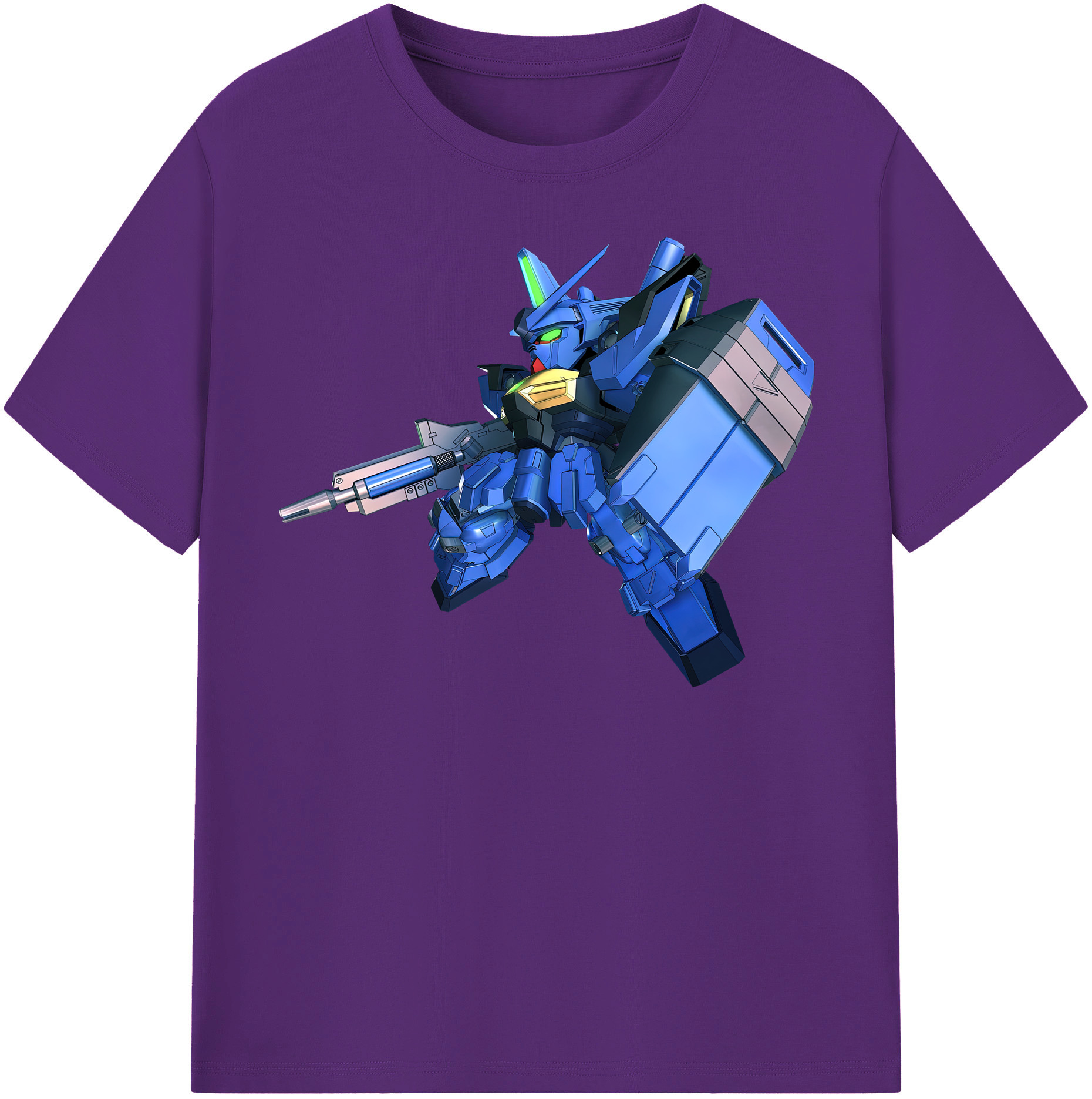 （画像用） 機動戦士ガンダム Mobile Suit Gundam 綿100％半袖Tシャツ（フロントプリント）
