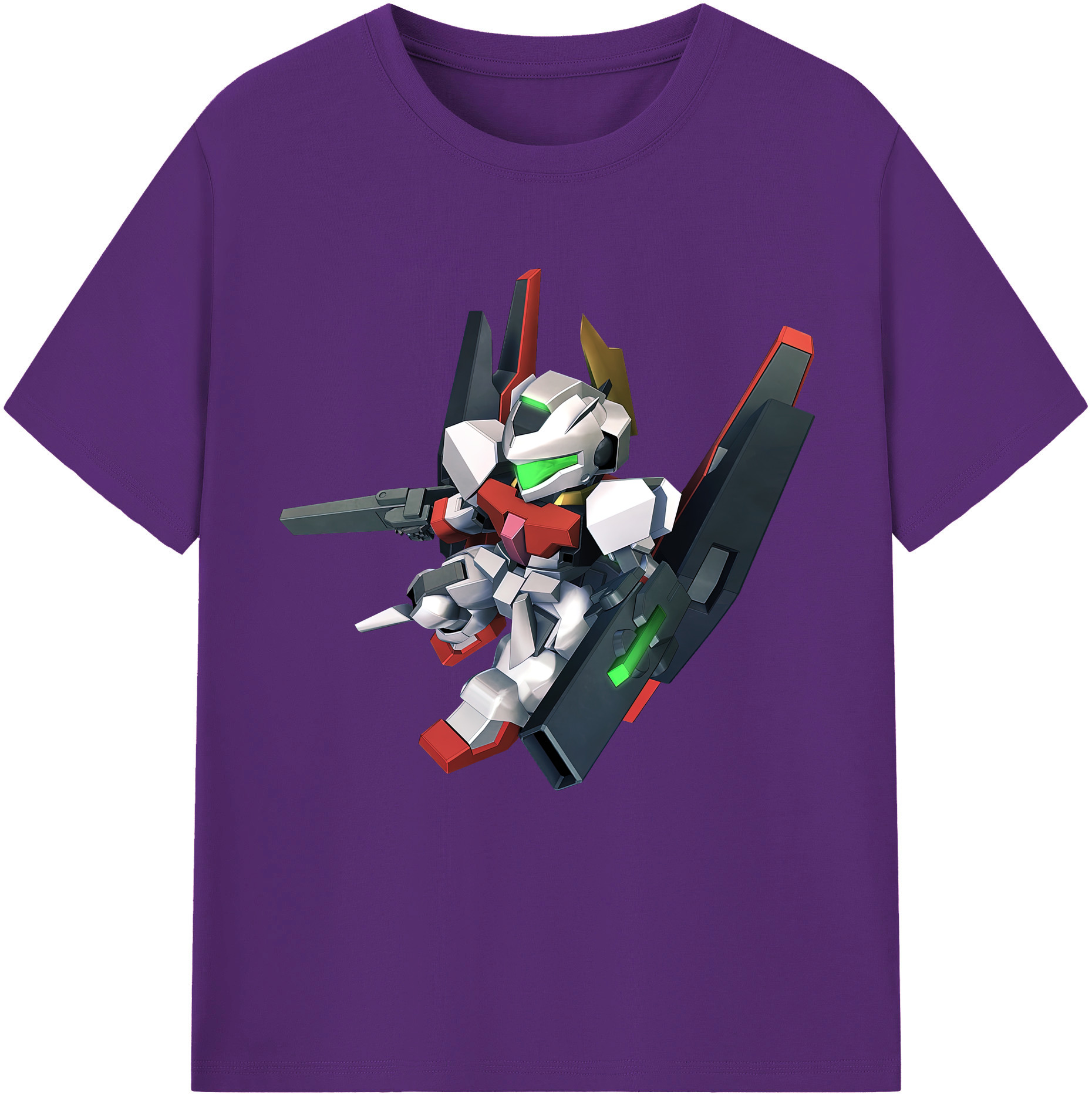 （画像用） 機動戦士ガンダム Mobile Suit Gundam 綿100％半袖Tシャツ（フロントプリント）