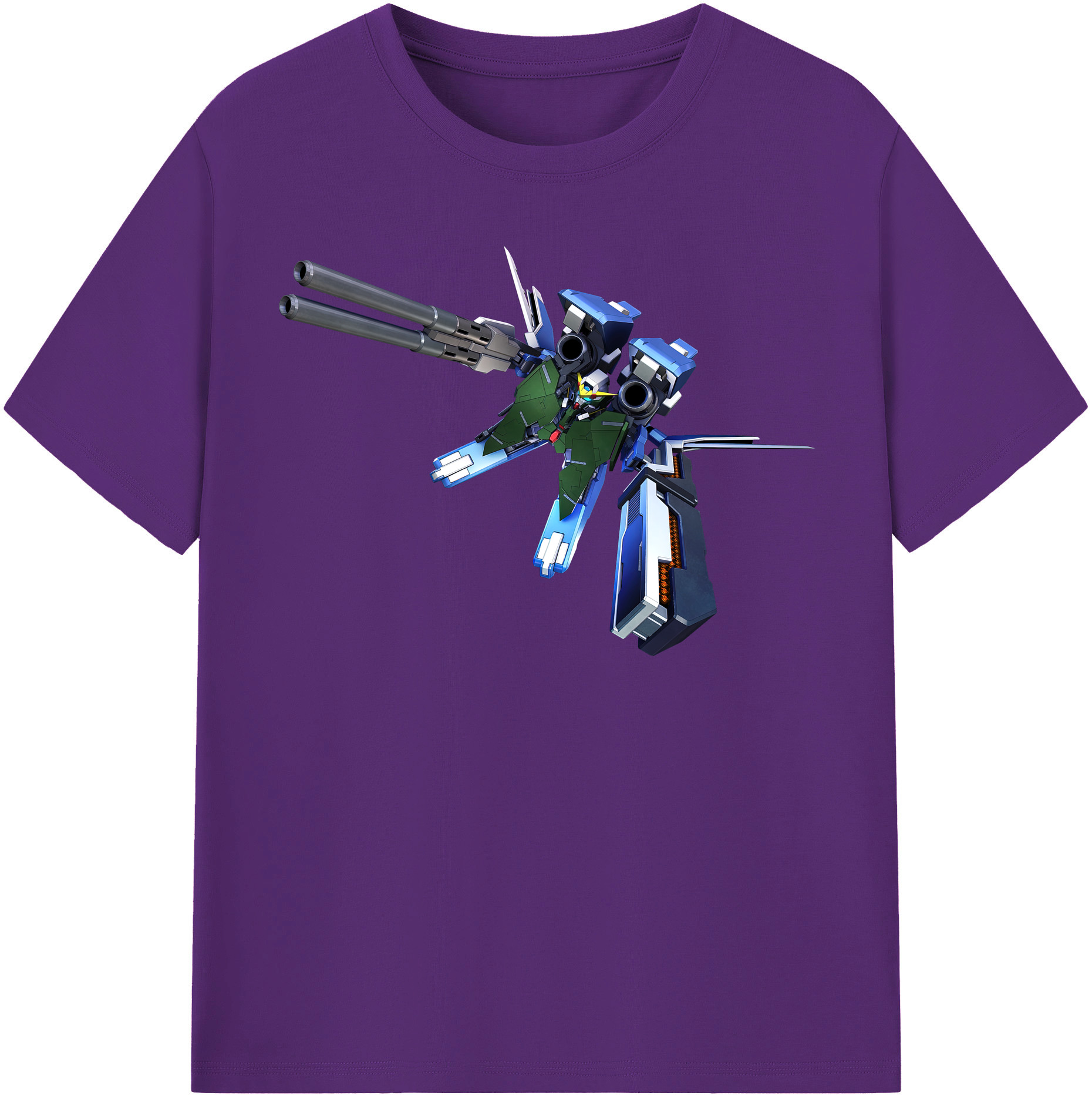 （画像用） 機動戦士ガンダム Mobile Suit Gundam 綿100％半袖Tシャツ（フロントプリント）