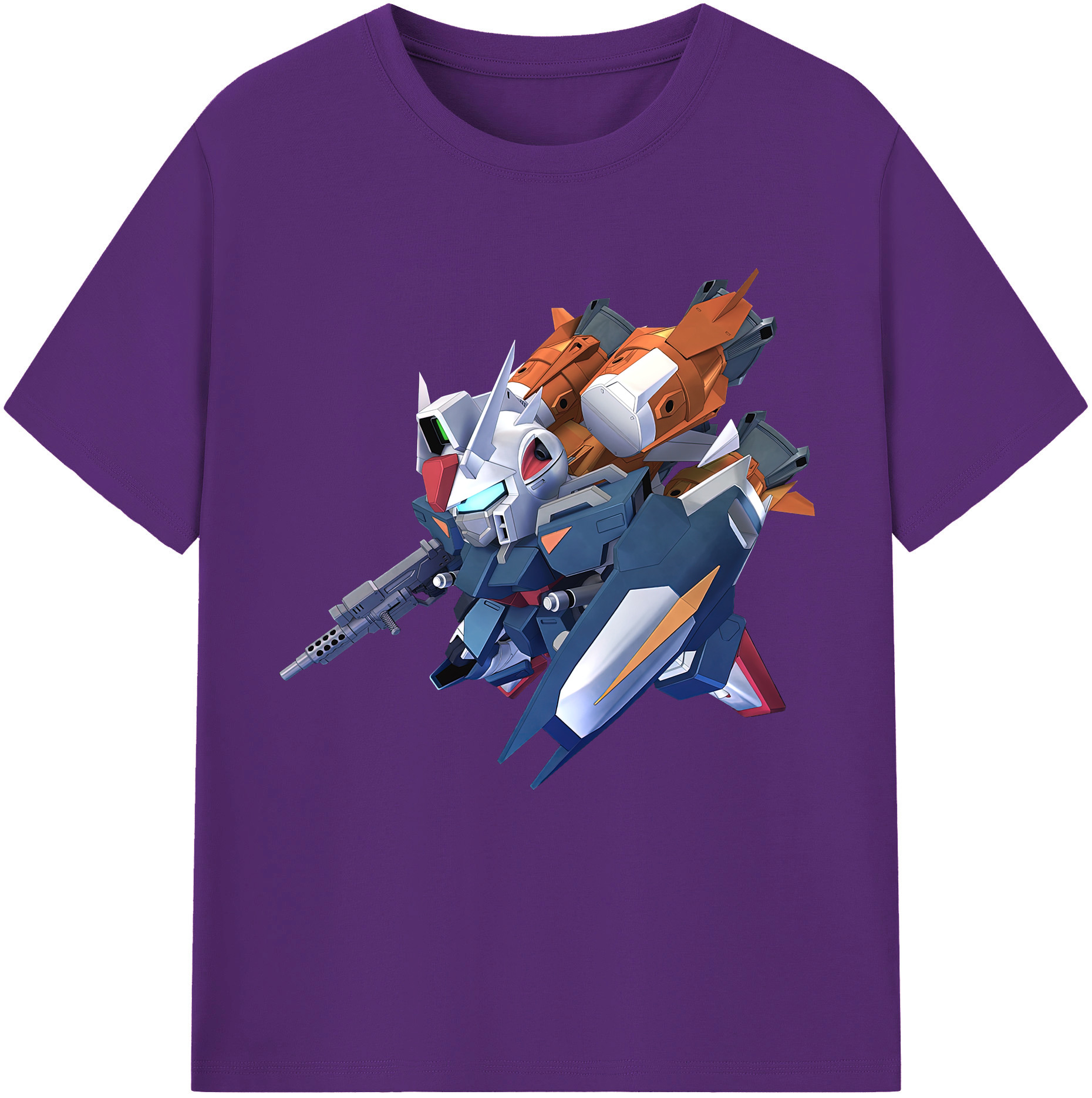 （画像用） 機動戦士ガンダム Mobile Suit Gundam 綿100％半袖Tシャツ（フロントプリント）