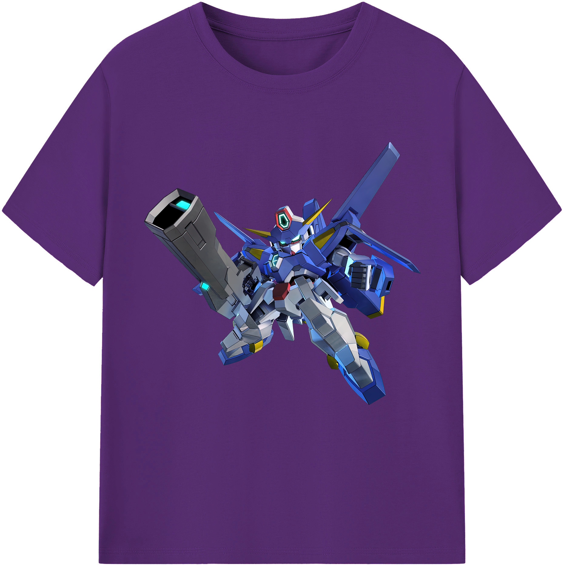 （画像用） 機動戦士ガンダム Mobile Suit Gundam 綿100％半袖Tシャツ（フロントプリント）