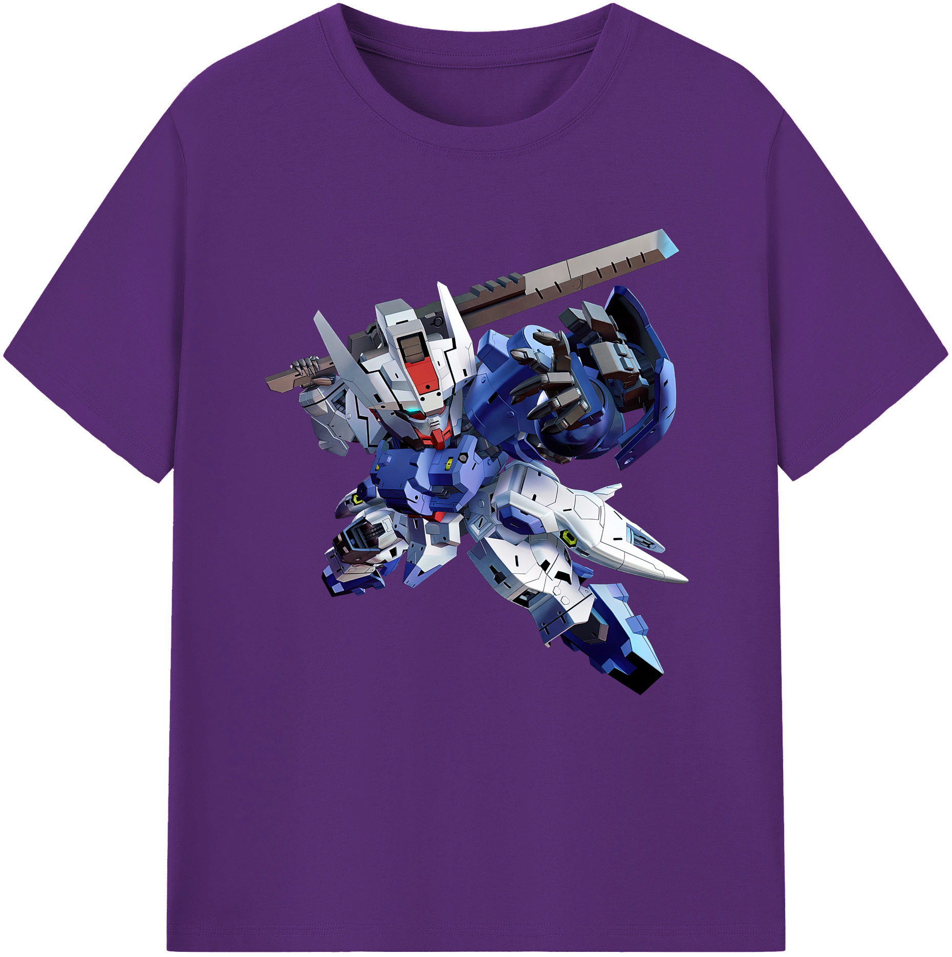 （画像用） 機動戦士ガンダム Mobile Suit Gundam 綿100％半袖Tシャツ（フロントプリント）