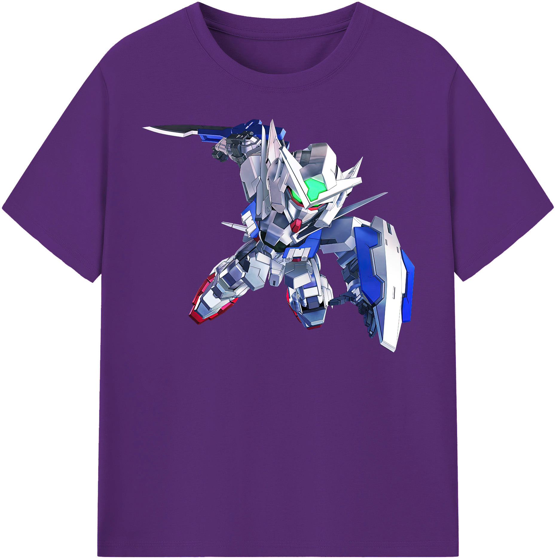 （画像用） 機動戦士ガンダム Mobile Suit Gundam 綿100％半袖Tシャツ（フロントプリント）