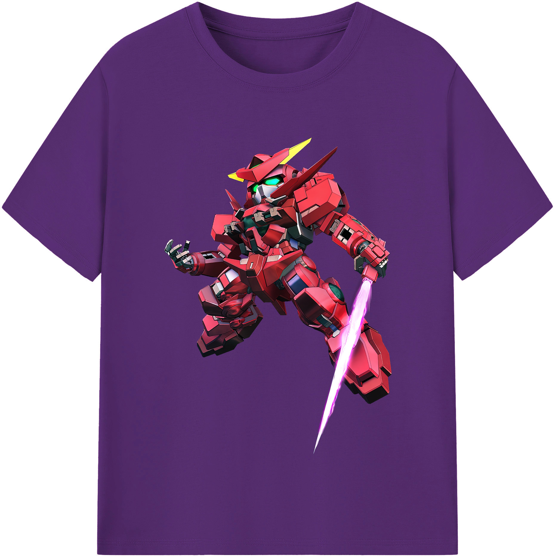 （画像用） 機動戦士ガンダム Mobile Suit Gundam 綿100％半袖Tシャツ（フロントプリント）